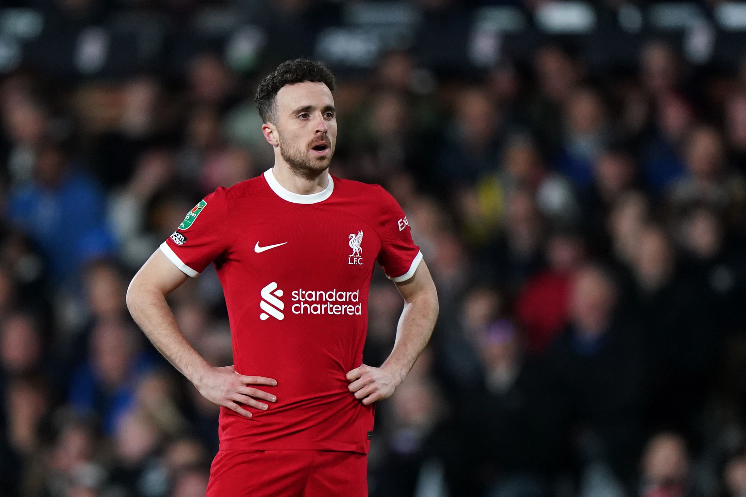 Liverpool forward Diogo Jota has died at the age of 28 (Bradley Collyer/PA)