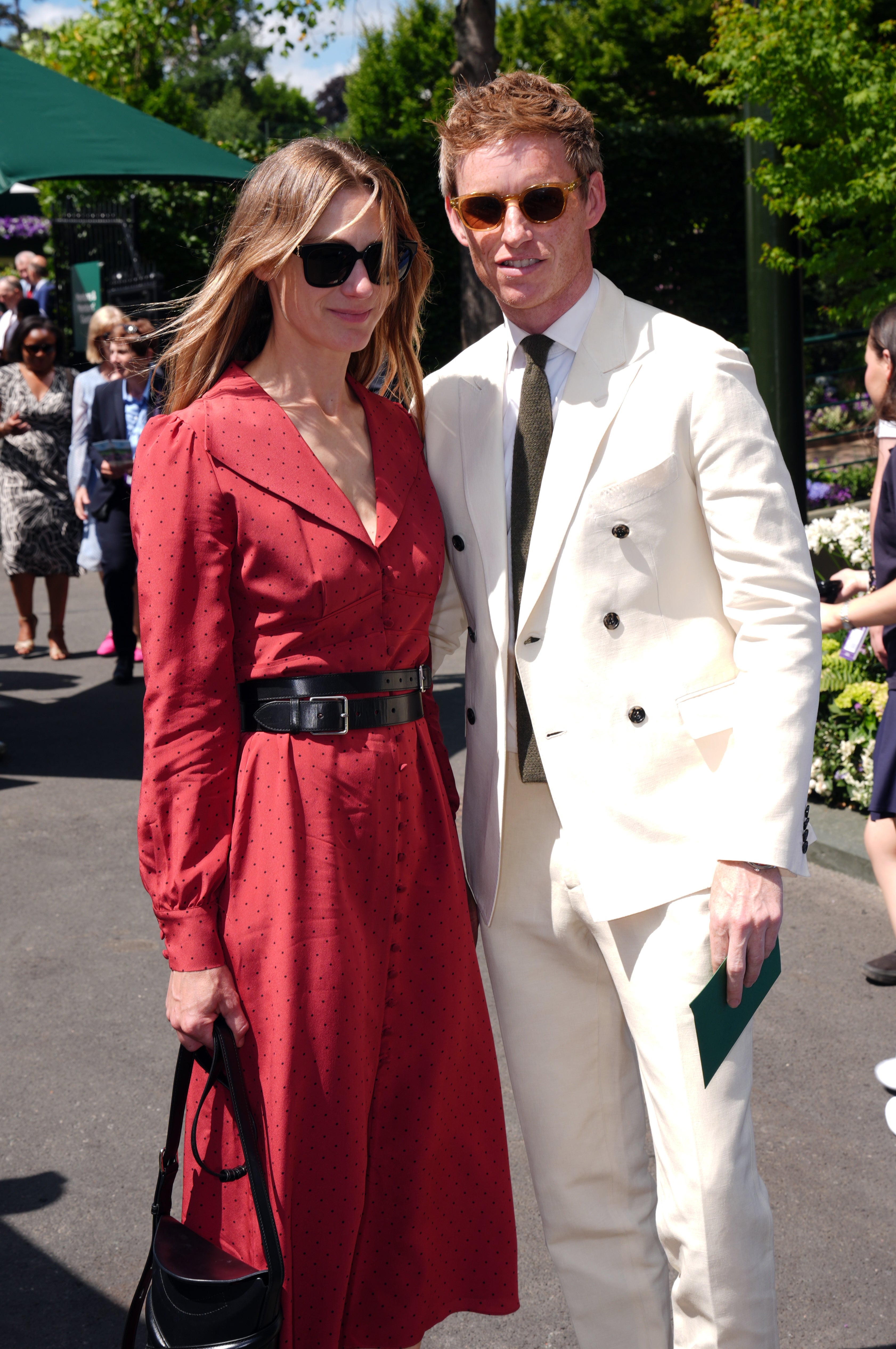 Eddie Redmayne and his wife Hannah
