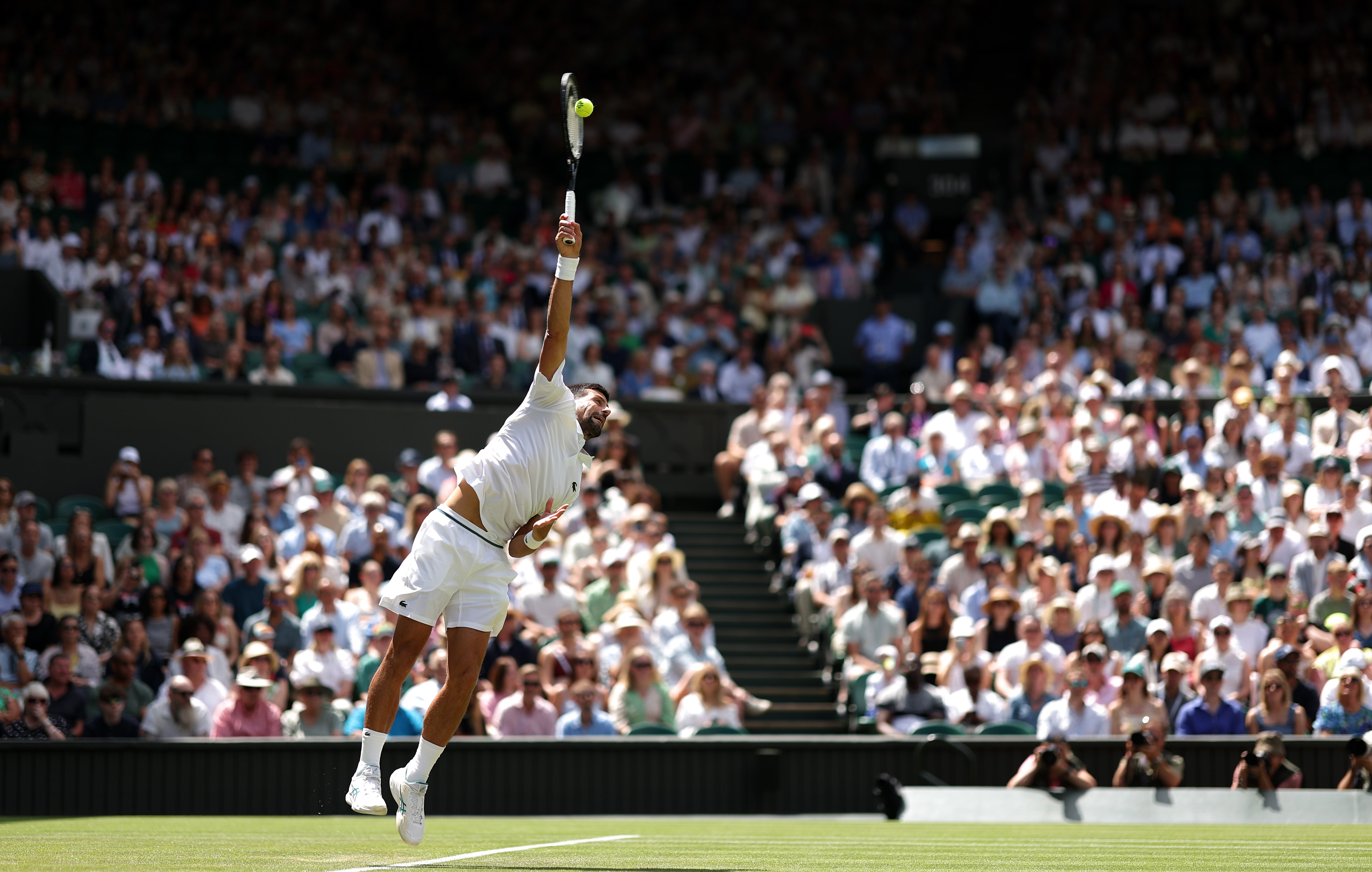 Wimbledon 2025 live: Novak Djokovic faces Dan Evans before Jack Draper continues home charge