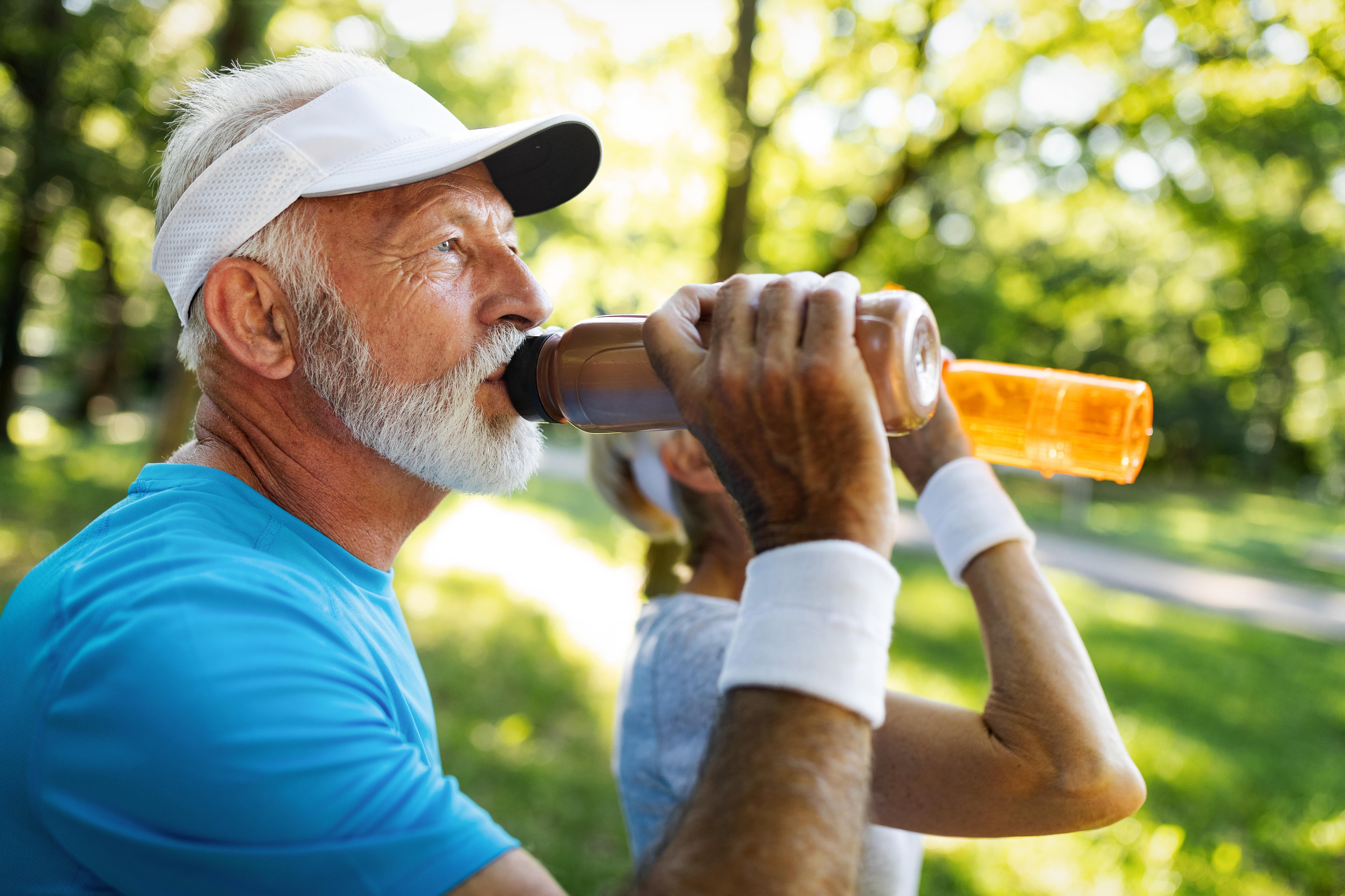 The best line of defence against heat-related illnesses is to keep hydrated
