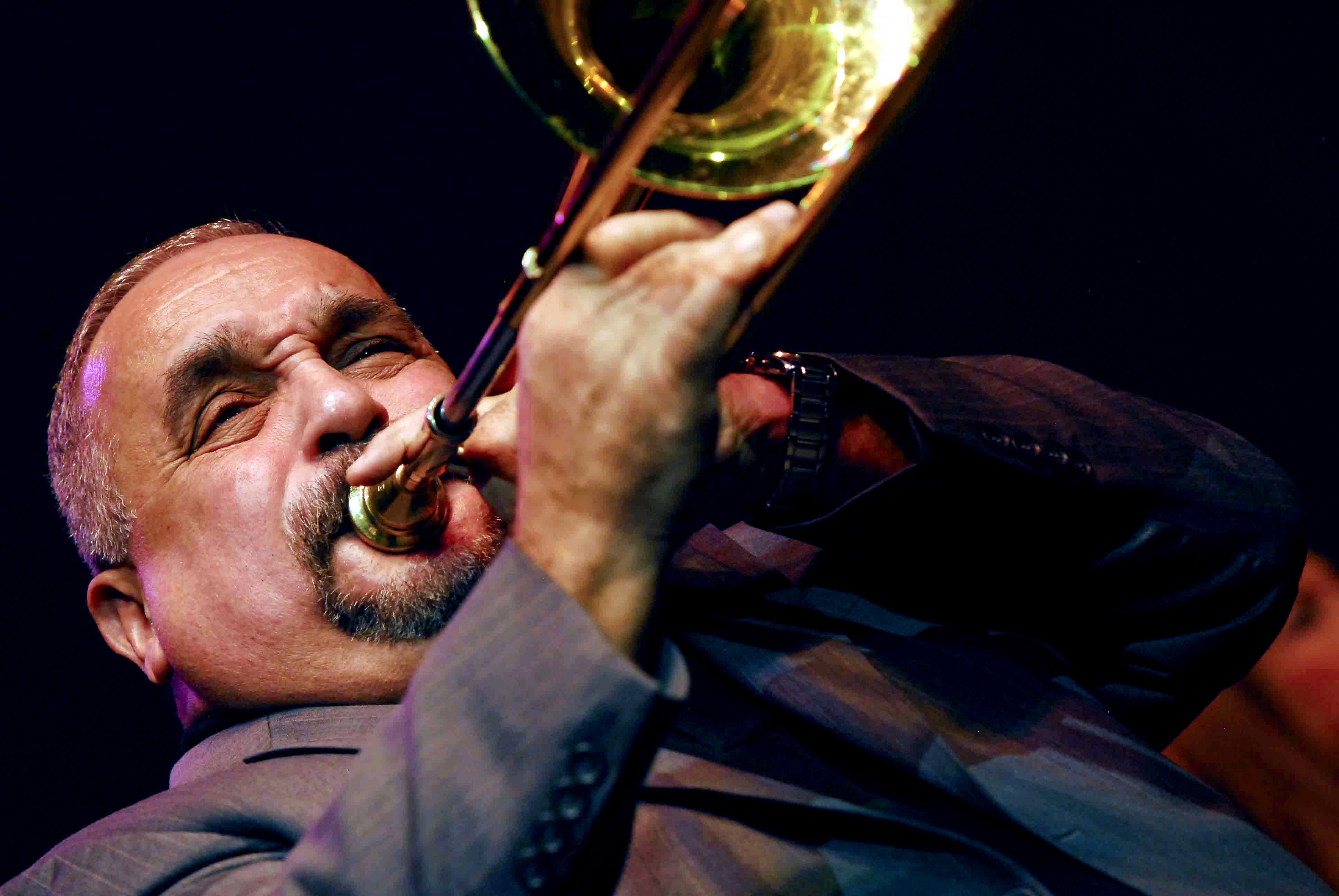 Willie Colon, a leading figure in salsa’s heyday of the Seventies, in concert in 2012