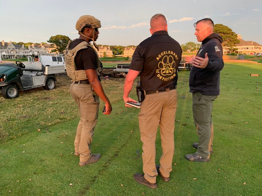 Massachusetts police and fire officials assisted with the Mashpee explosion investigation, which so far appears to have been accidental.