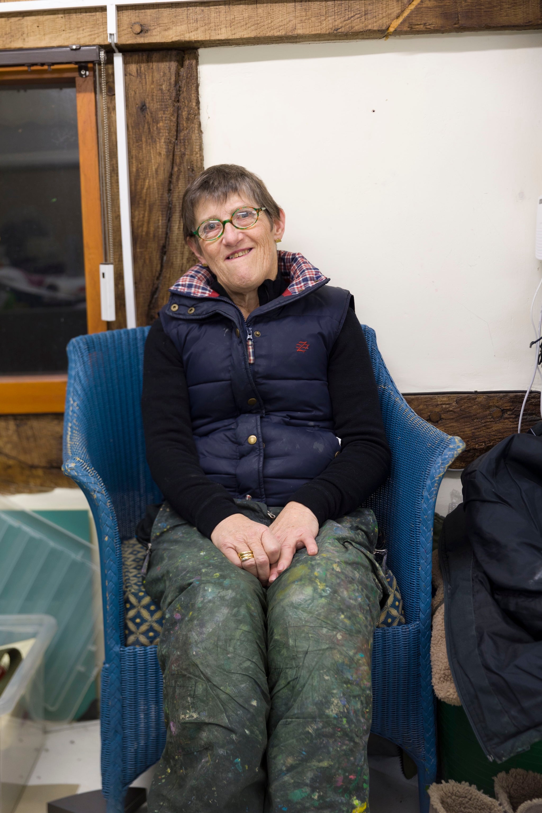 ‘I needed two things. I need to look outwards and inwards’