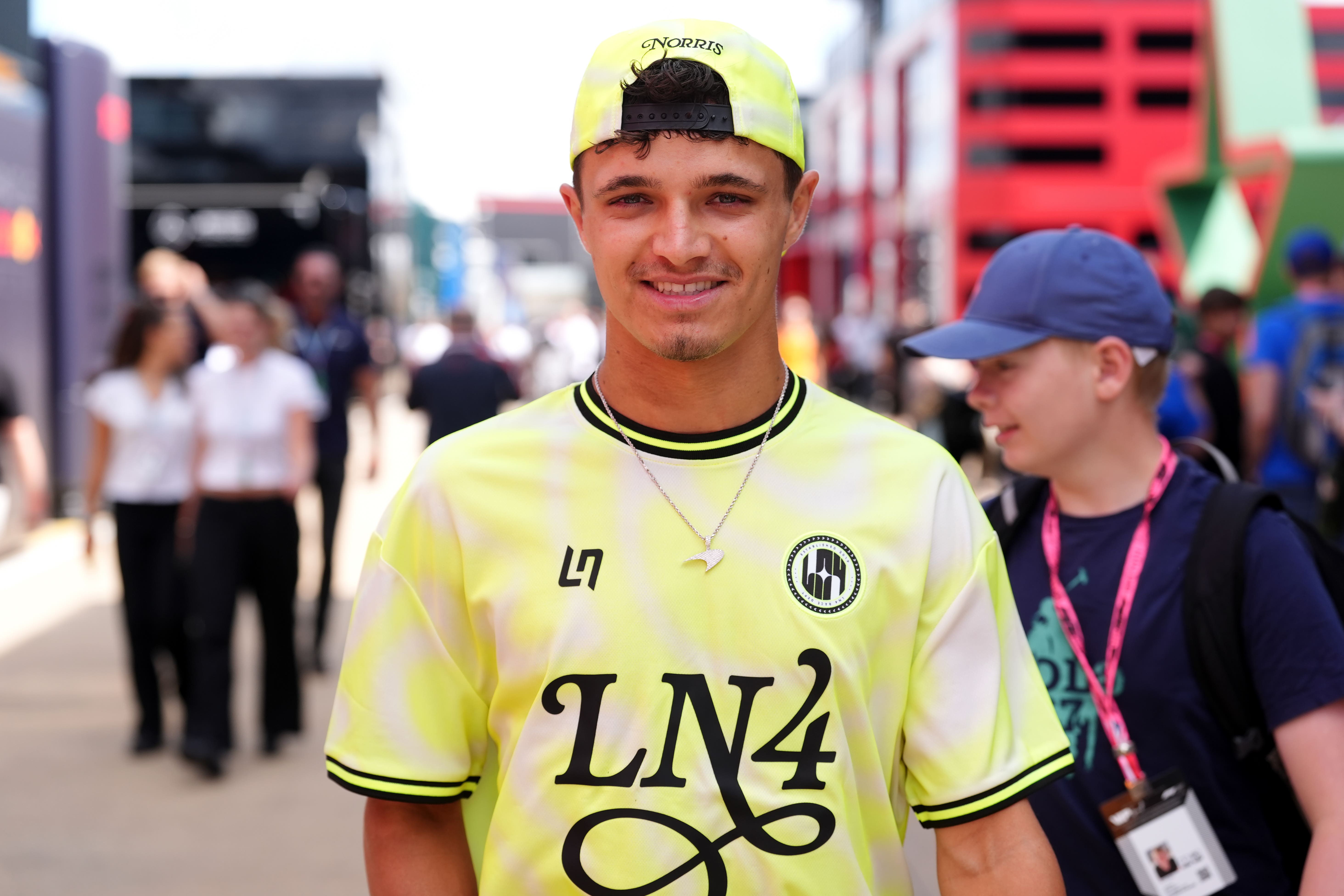Lando Norris strives to knock Lewis Hamilton off British No 1 perch: ‘That’s my goal’