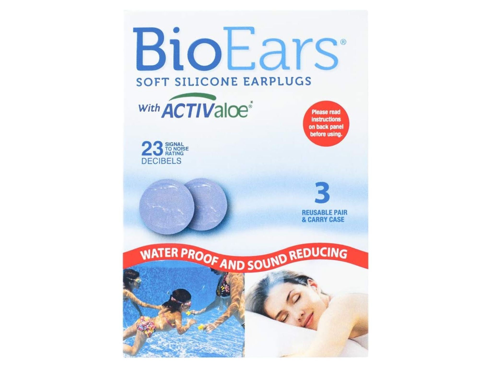 BioEars Soft silicone earplugs