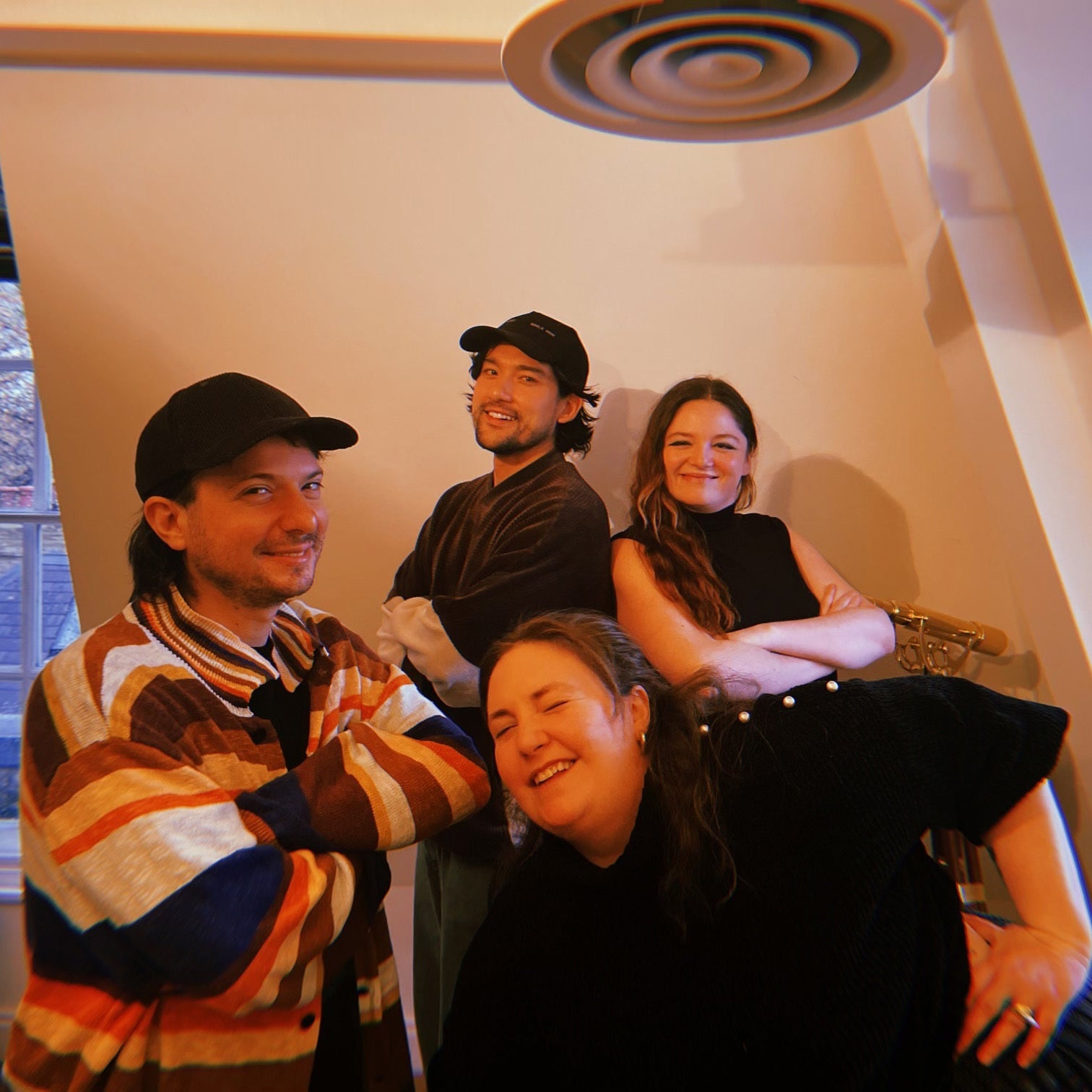 Husband-and-wife co-creators Luis Felber and Dunham, with their leading duo Will Sharpe and Meg Stalter