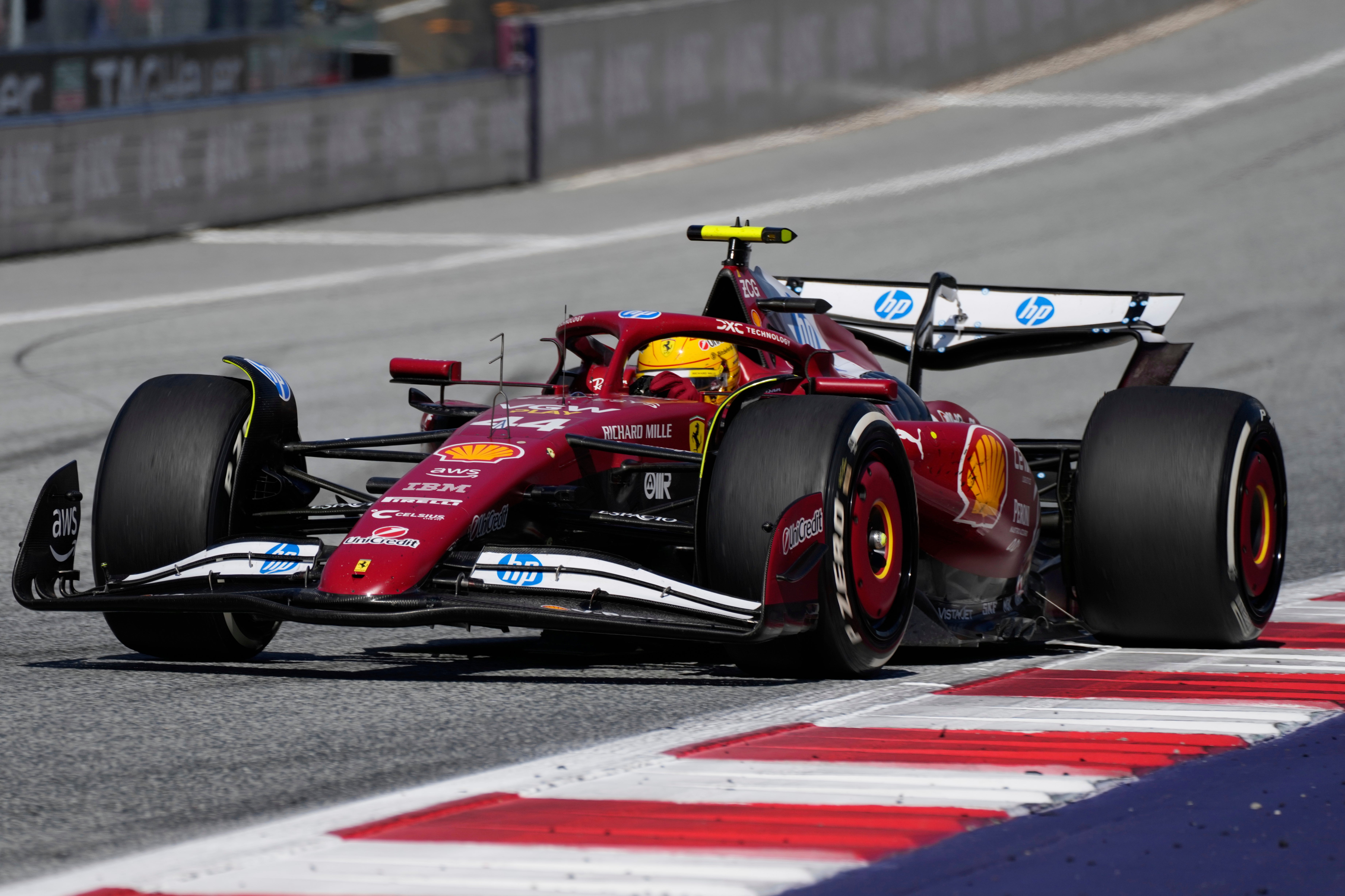 Hamilton finished fourth last time out in Austria