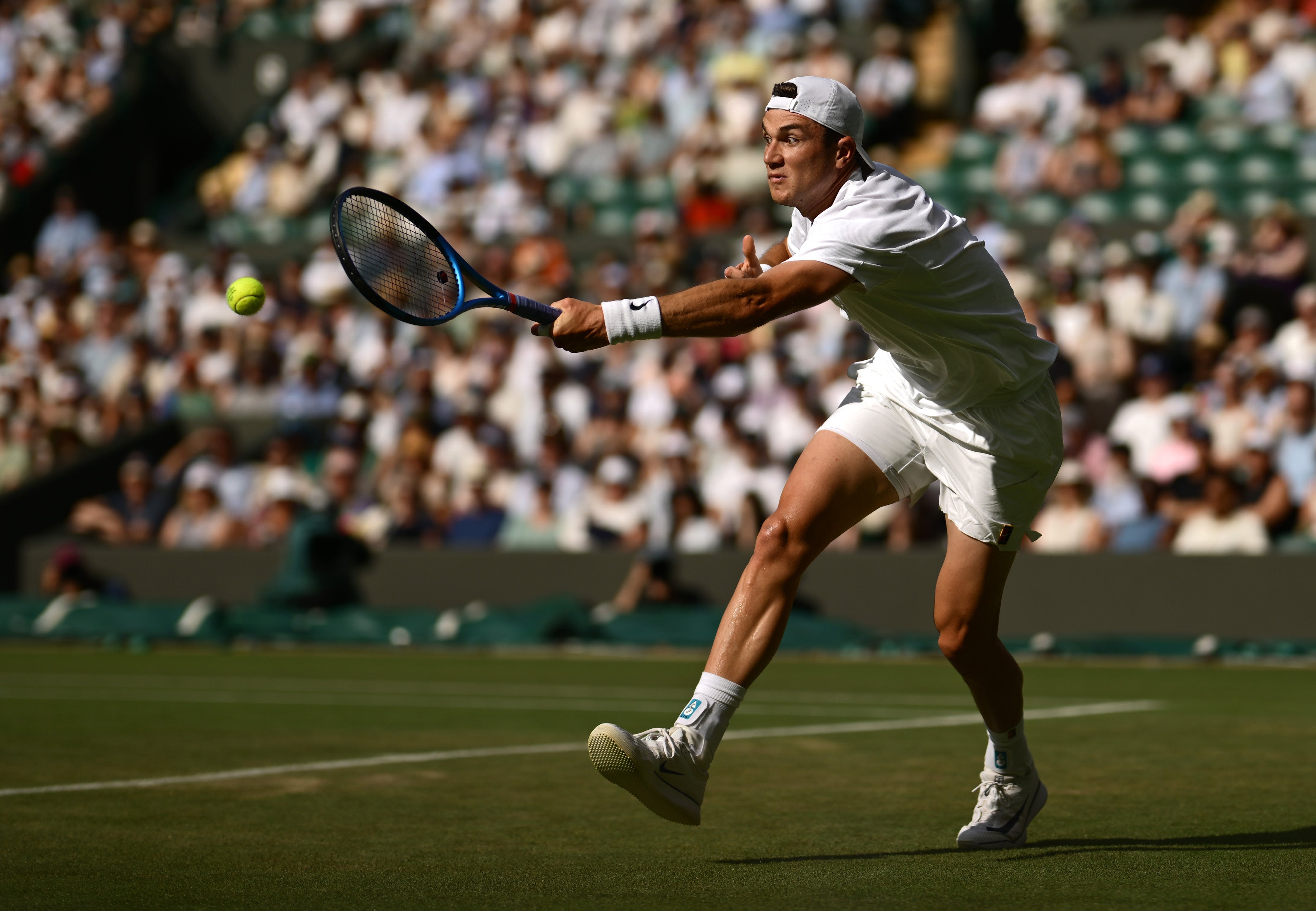 Jack Draper was tested by former runner-up Marin Cilic and ultimately failed