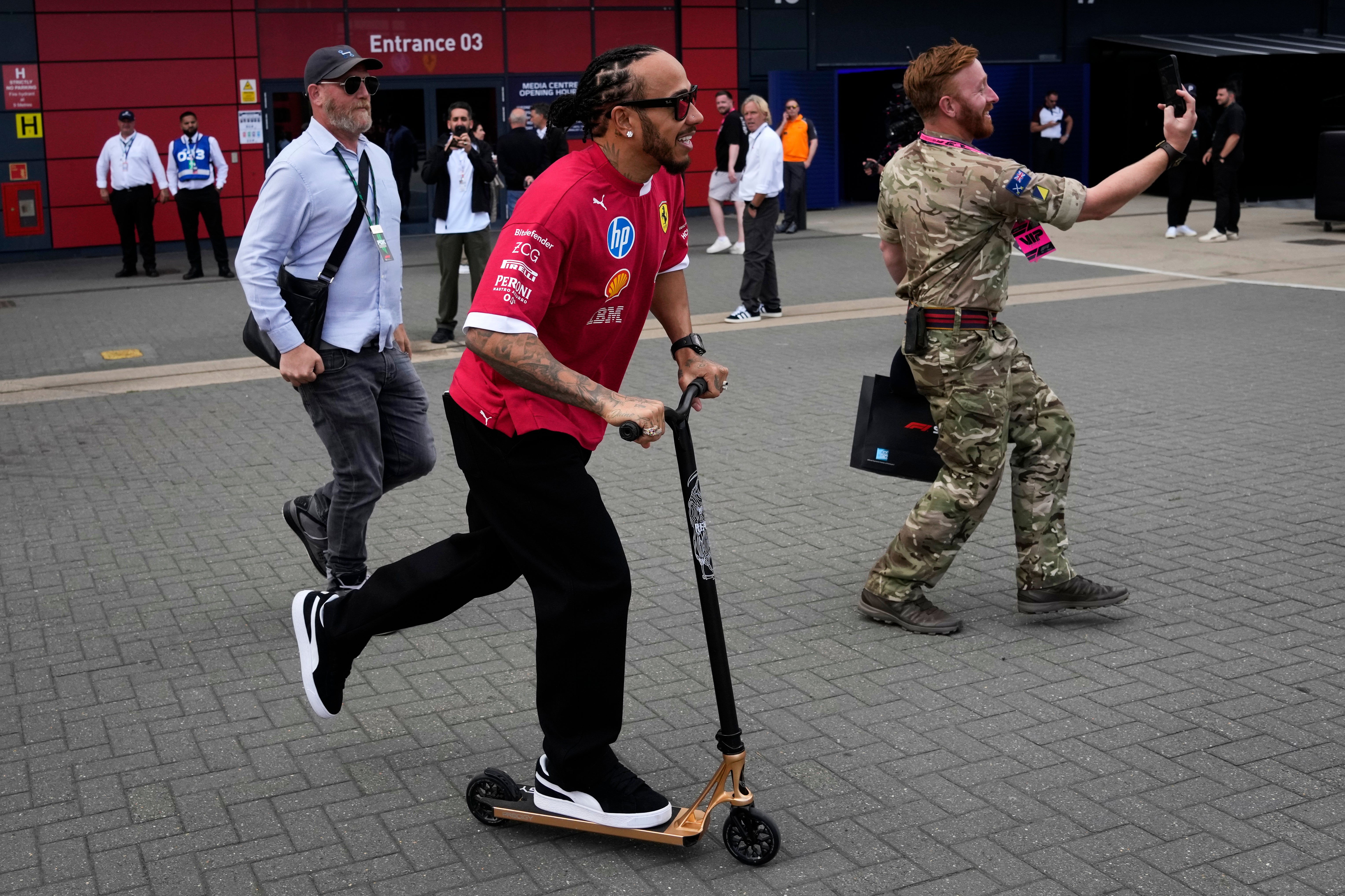 Britain F1 GP Auto Racing