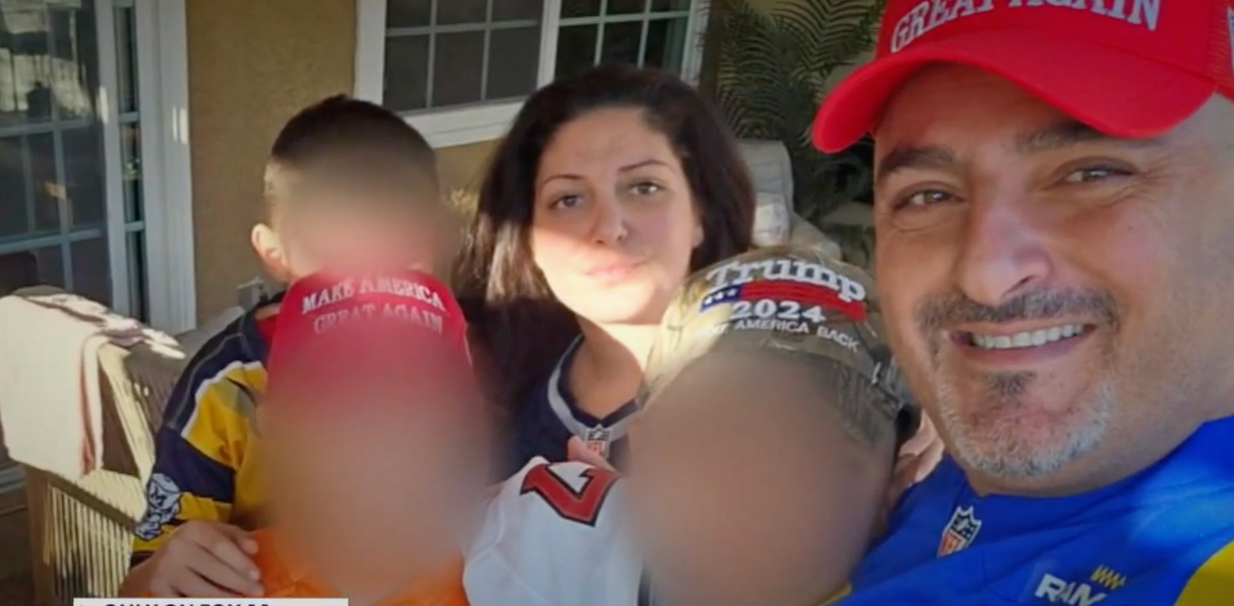 The husband of an Iranian national detained by ICE says the Trump-supporting family will continue to back the president despite her potential deportation