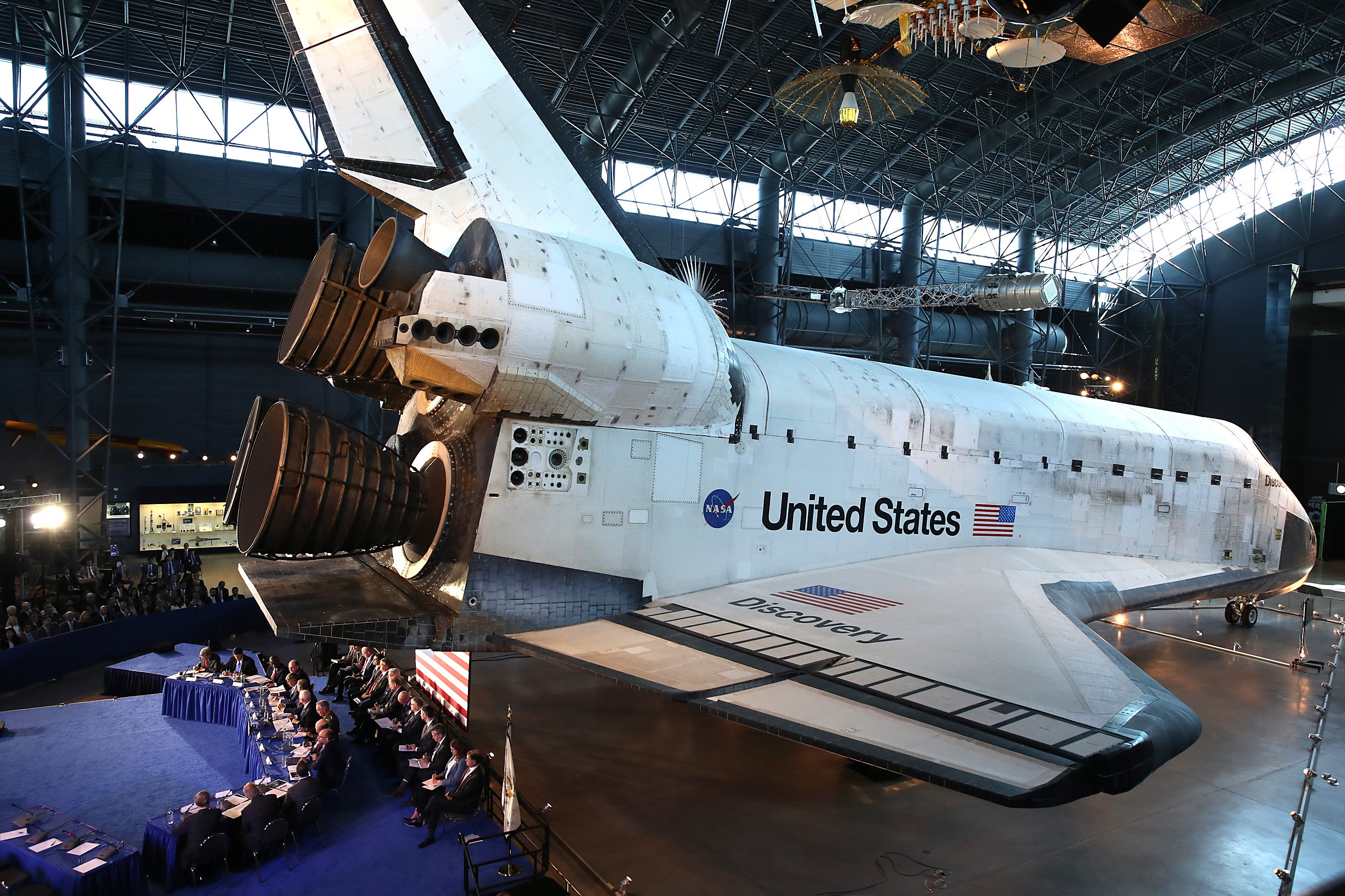 A NASA space shuttle is set to be moved out of the Smithsonian and to Texas after House Republicans passed President Donald Trump’s tax bill Thursday