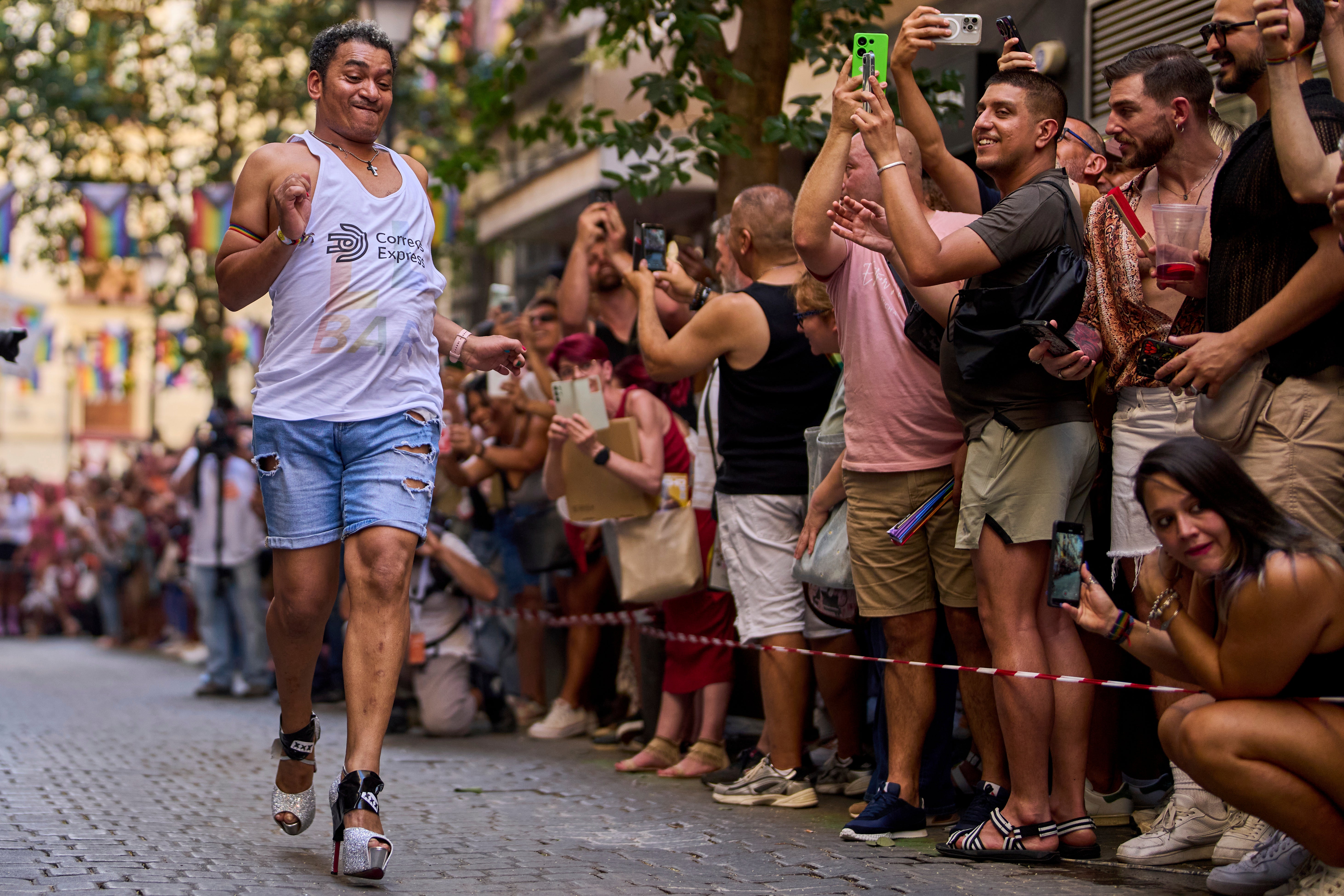 Spain Pride High Heels Race