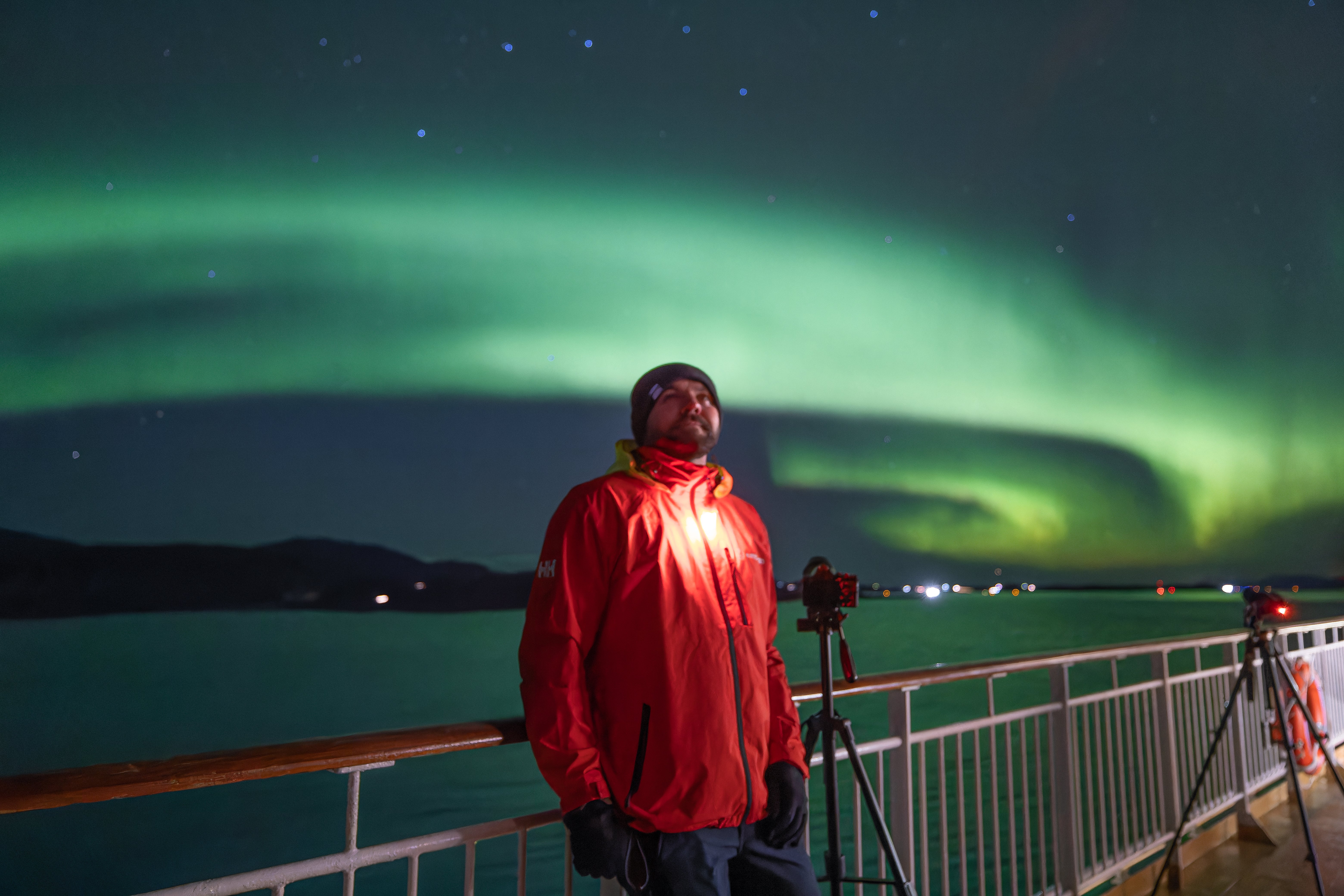 <p>Astronomer Tom Kerss has plenty of experience spotting the northern lights, and shares his tips</p>