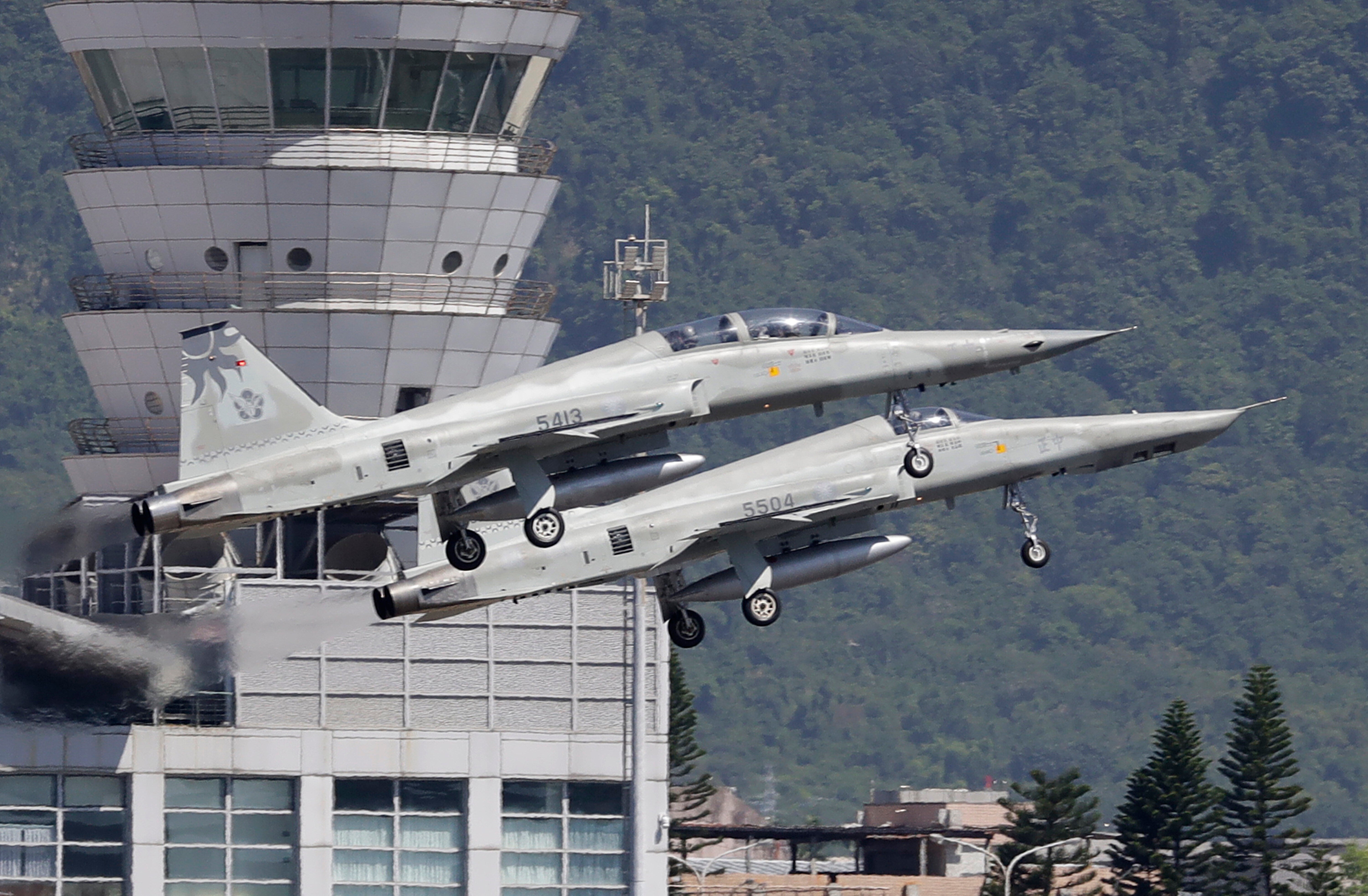 Taiwan Fighter Jets Retired