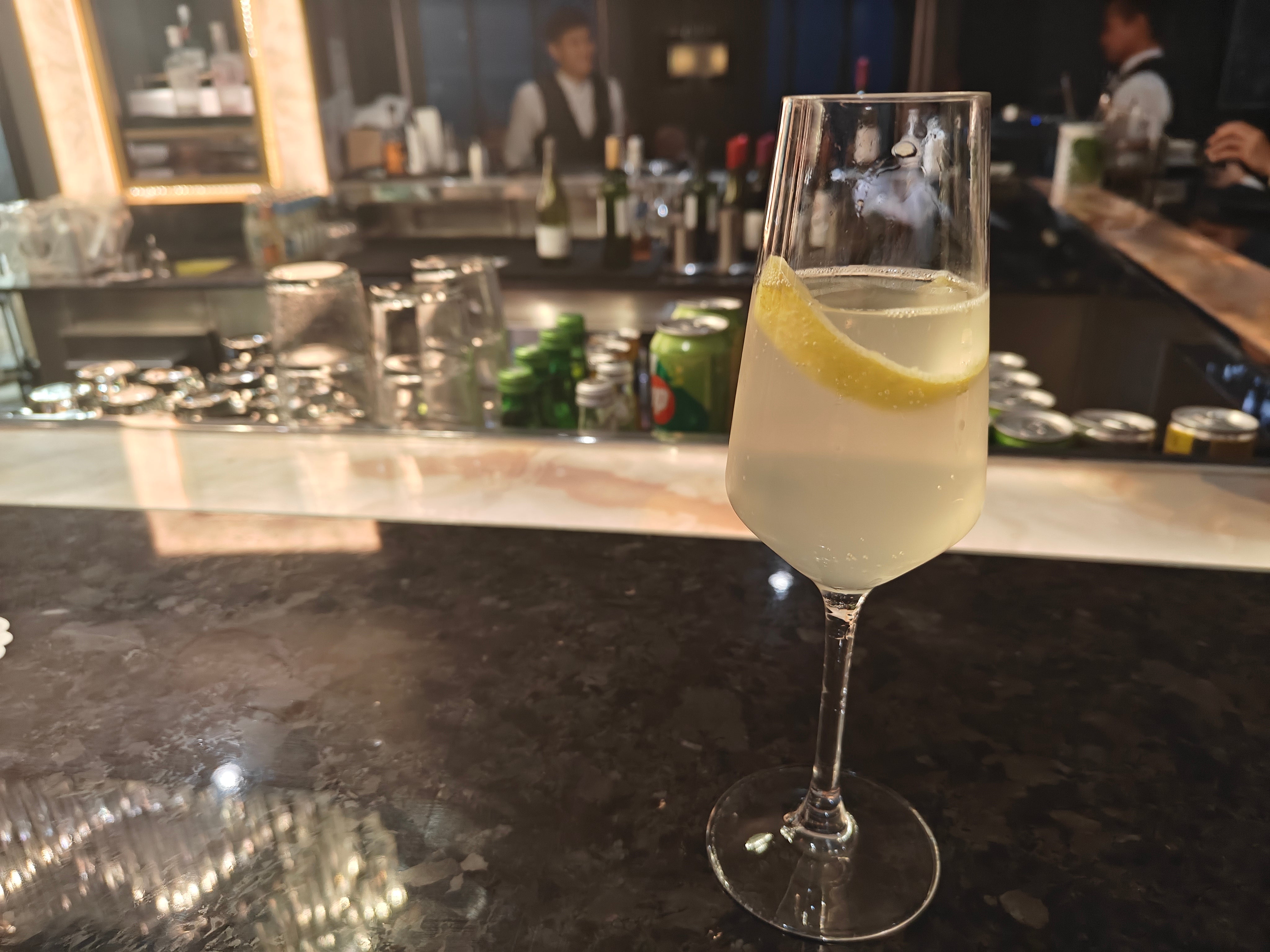 I tried a few glasses of the Britannia 10 cocktail for research purposes