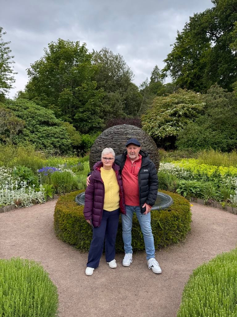 Gill Knight and her partner Steve are long-term fans of Britannia having sailed on its maiden voyage