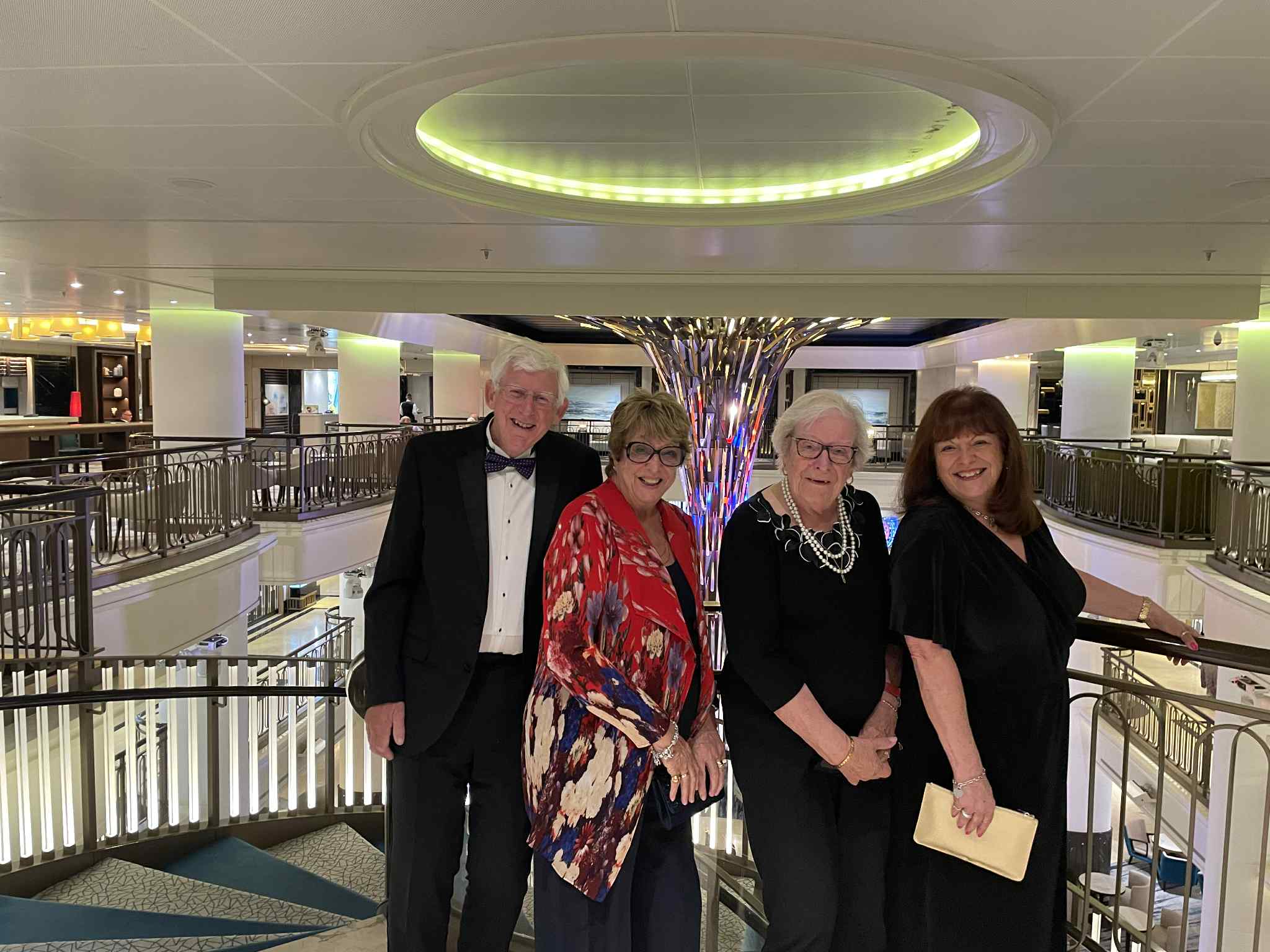 Jacqui Waterfield was on board for the anniversary celebrations and has sailed on Britannia six times