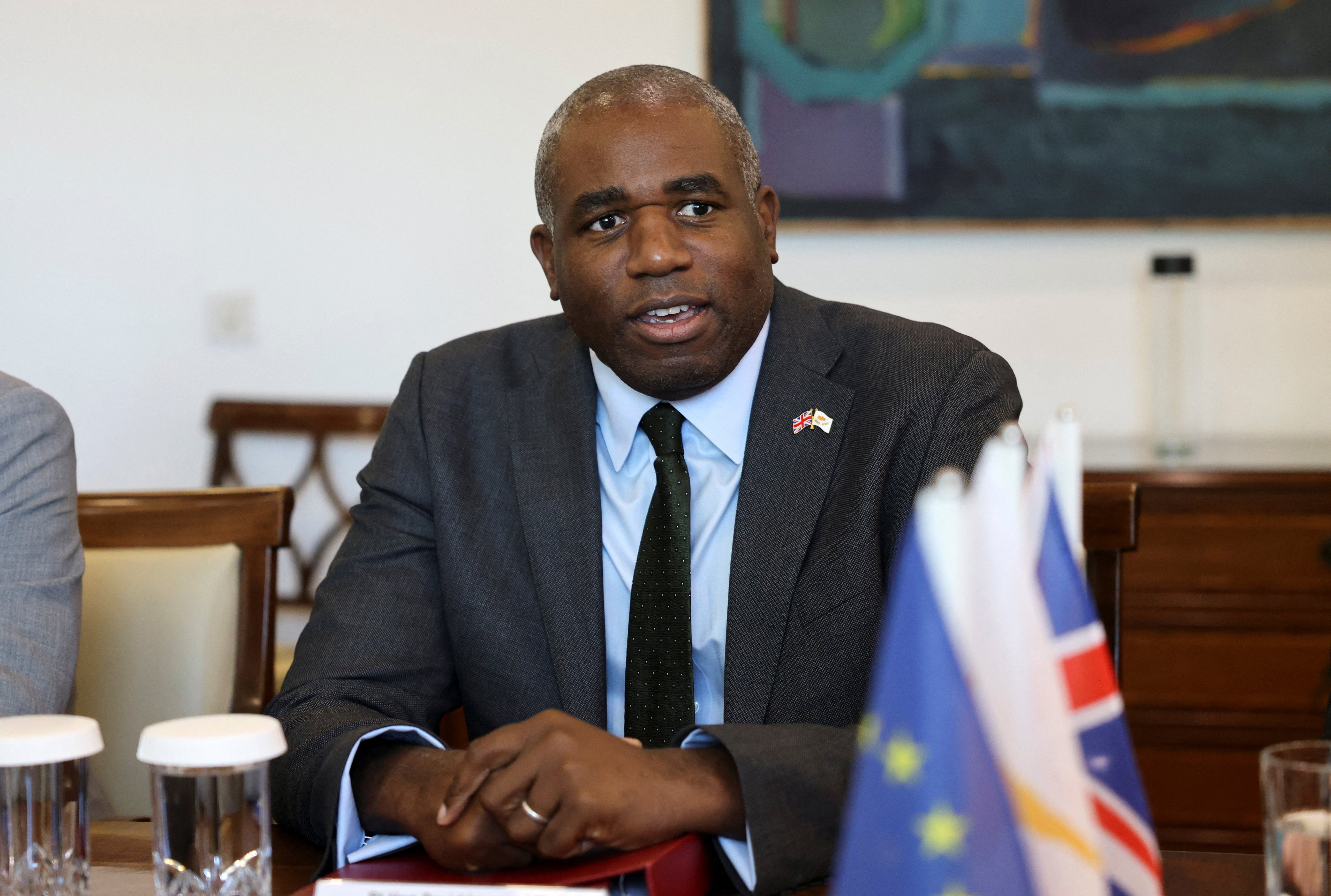 David Lammy has threatened further sanctions on Israel