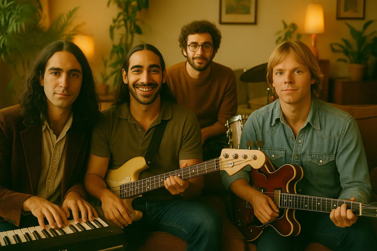 Promotional images of the band are also believed to be hoax