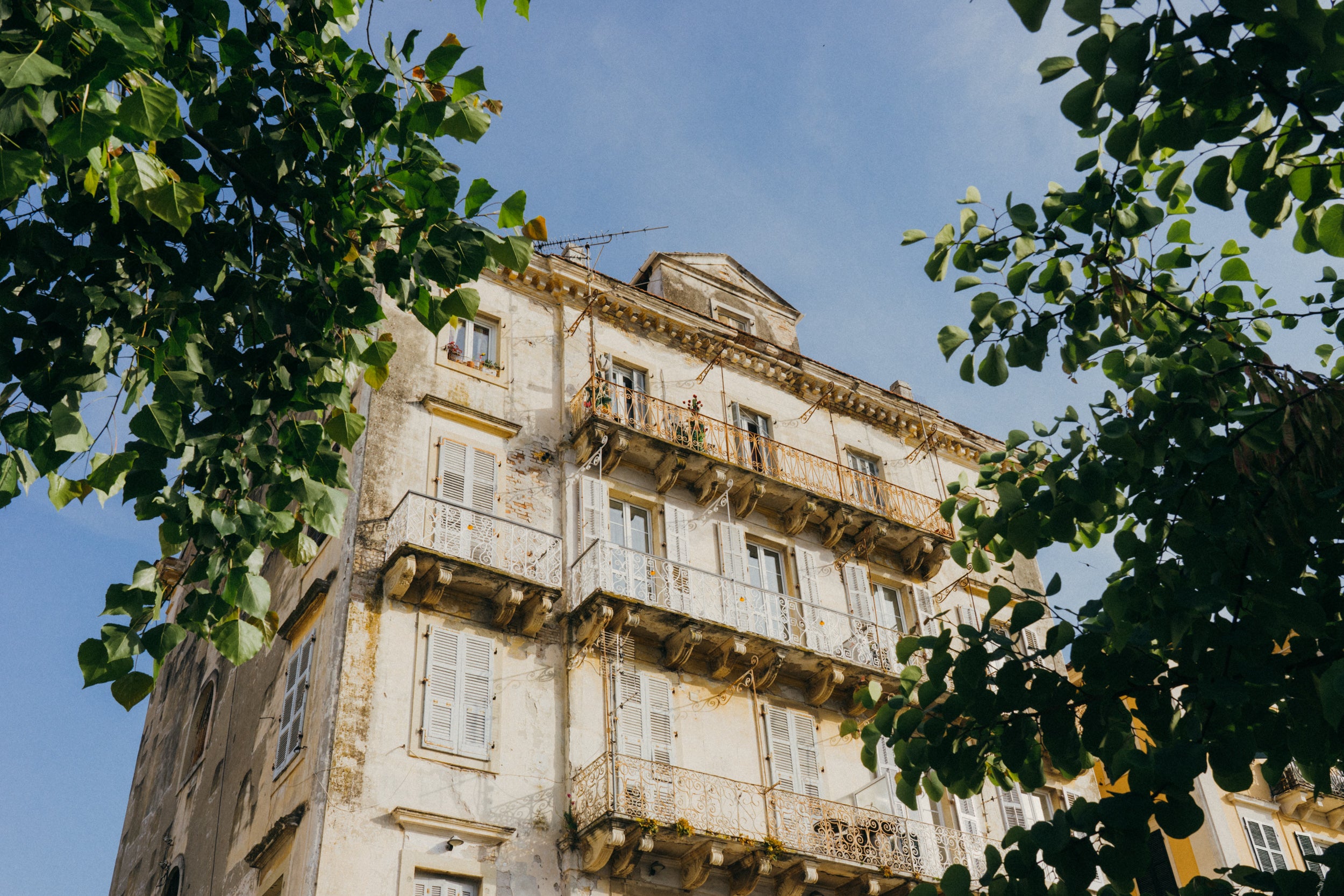 The Venetian architecture of Corfu Town