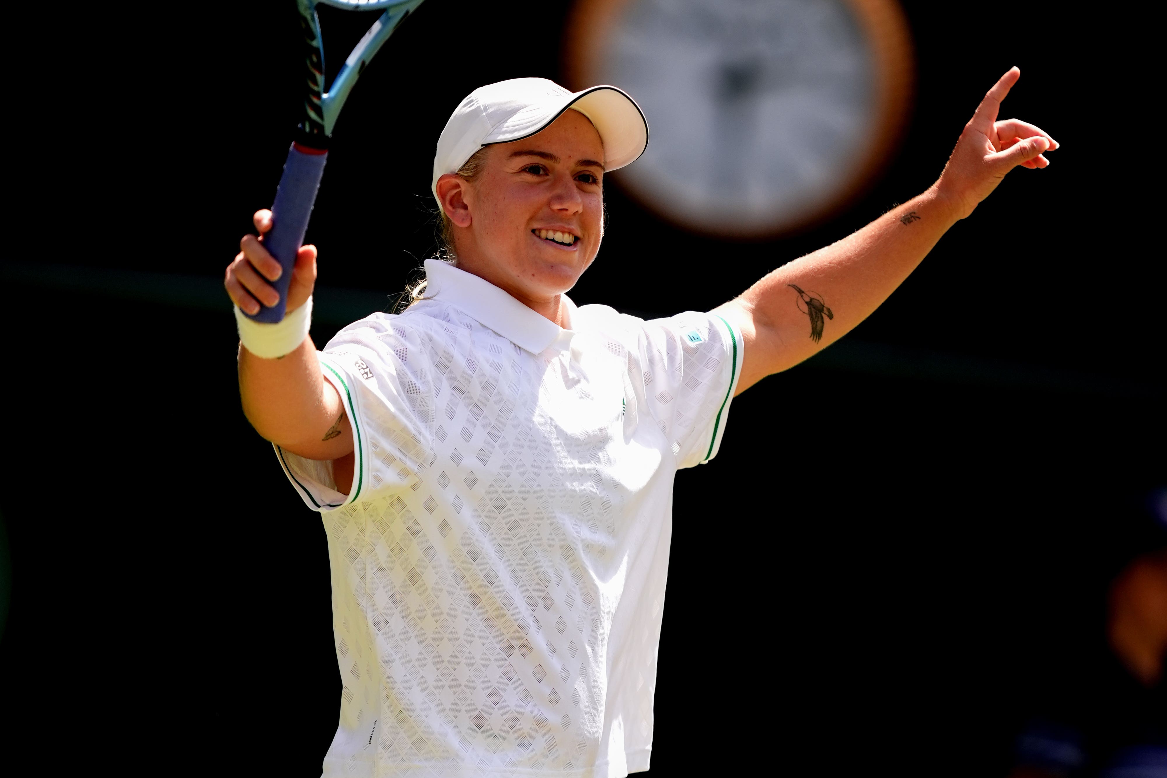 Sonay Kartal is through to the fourth round of a grand slam for the first time (Andrew Matthews/PA)