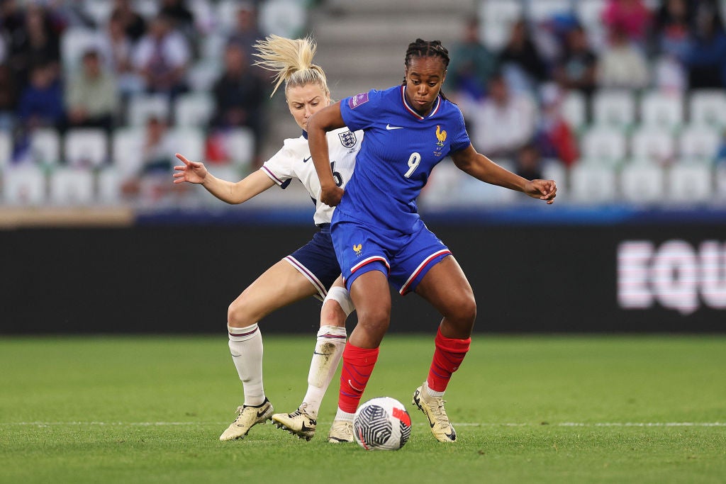 Leah Williamson and England face a dangerous France team that includes striker Marie-Antoinette Katoto