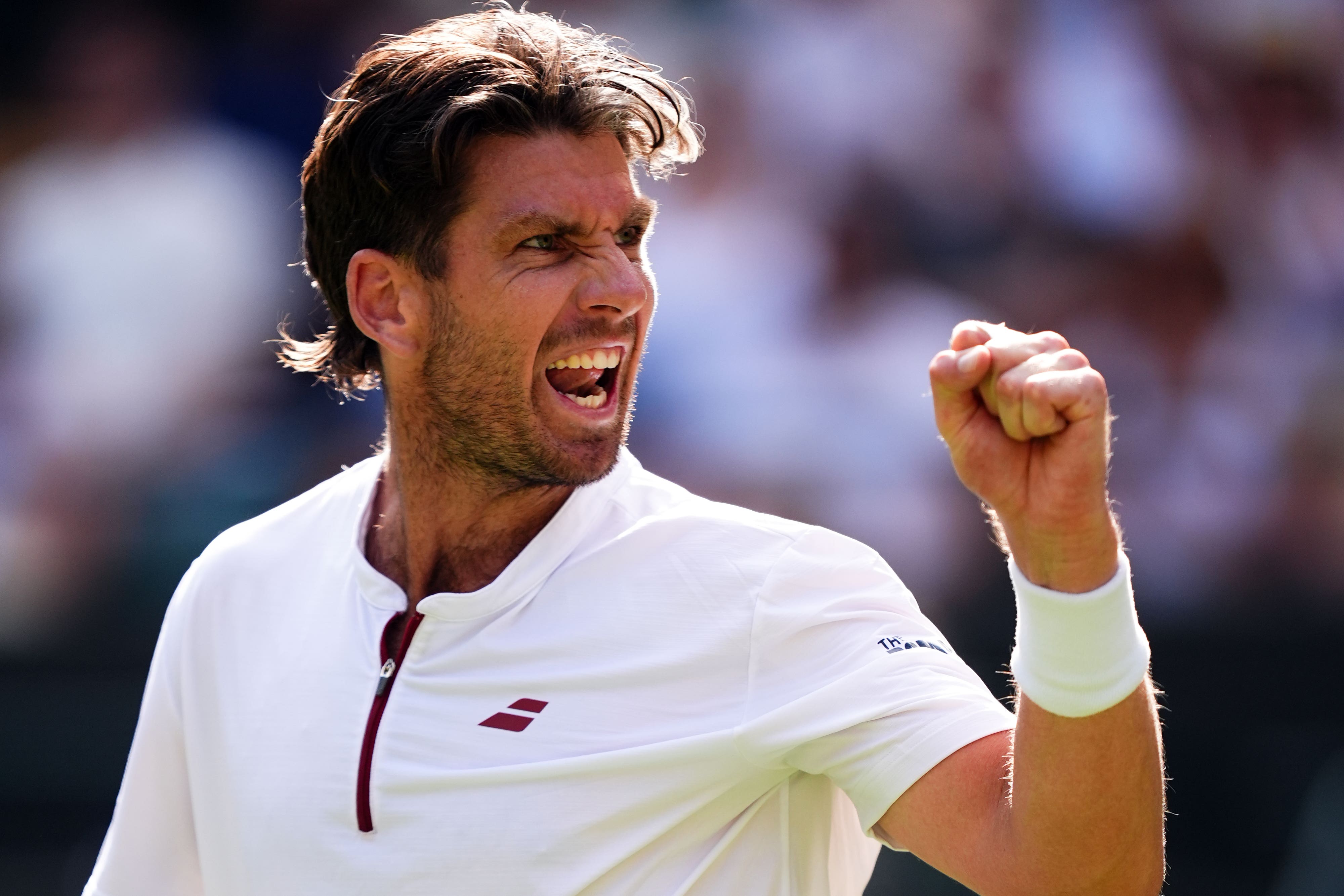 <p>Cameron Norrie overcame a slow start to progress in straight sets </p>