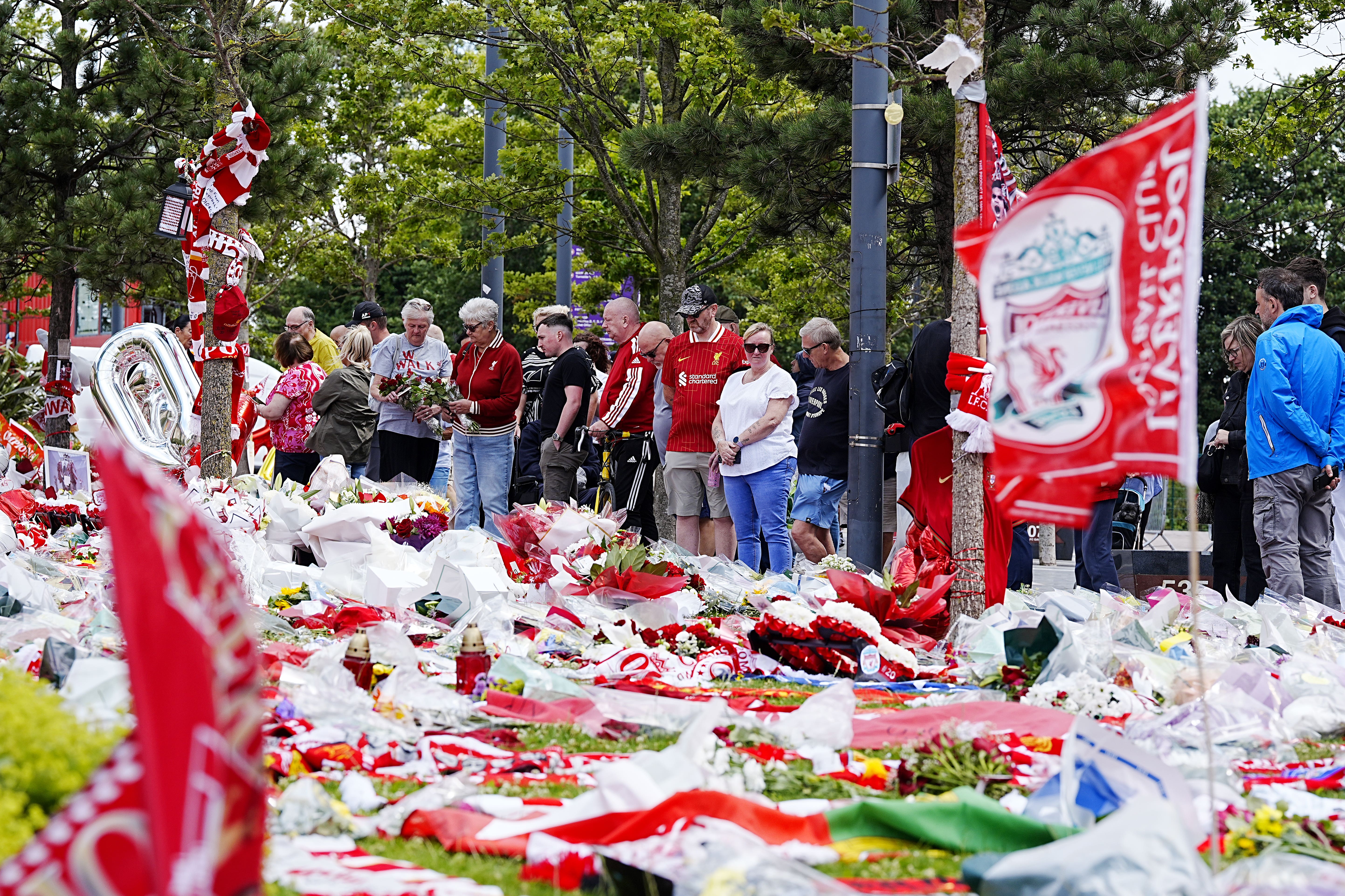 The funeral of Diogo Jota will take place in Portugal on Saturday (Peter Byrne/PA)