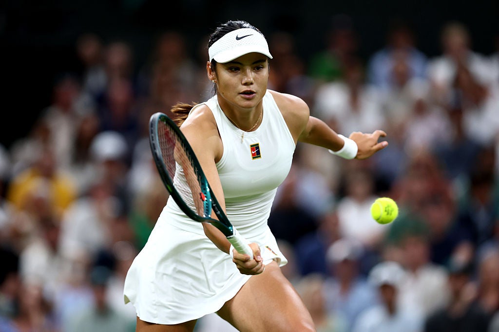 Raducanu fought hard but came up just short