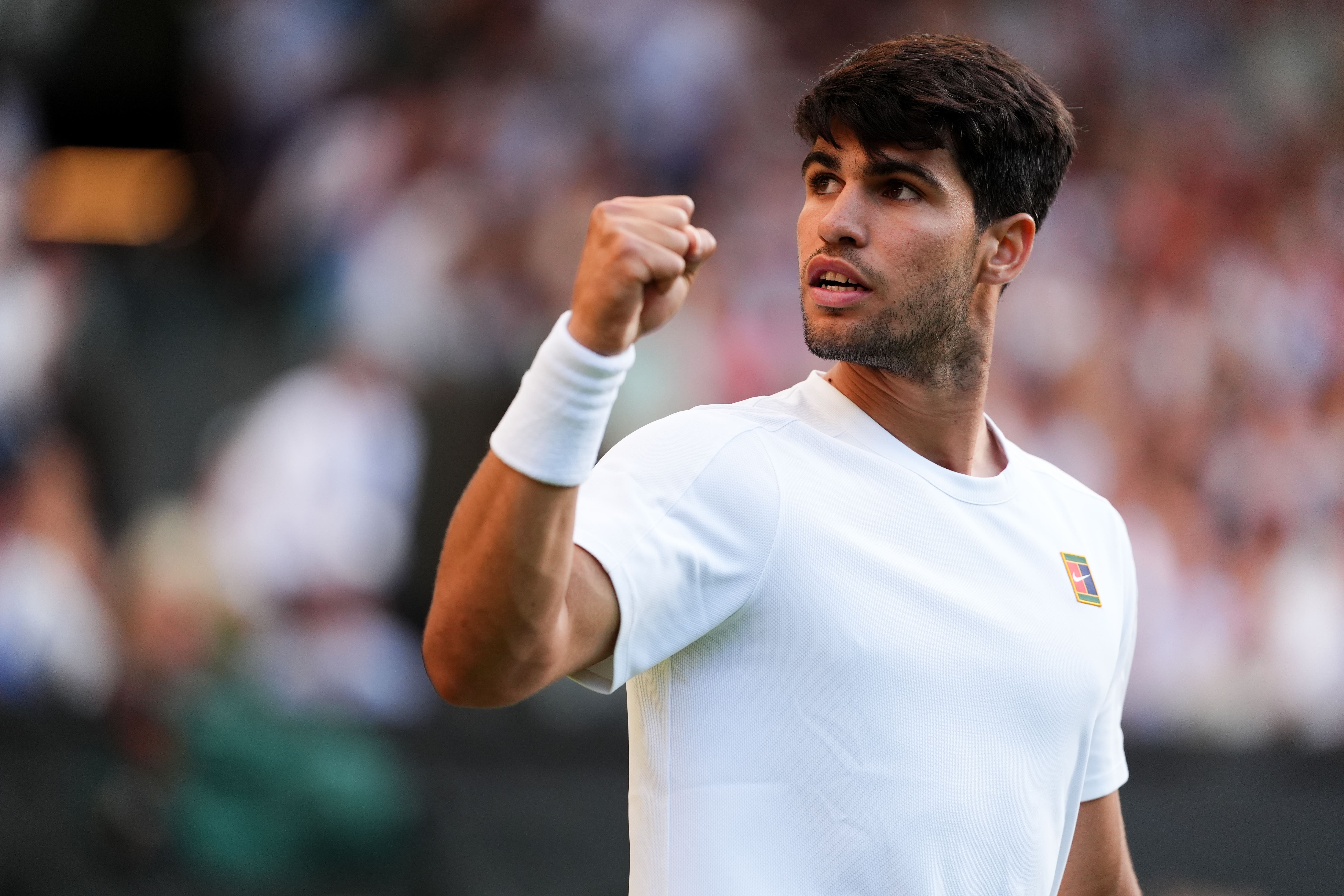 Carlos Alcaraz is through to the fourth round (Adam Davy/PA)