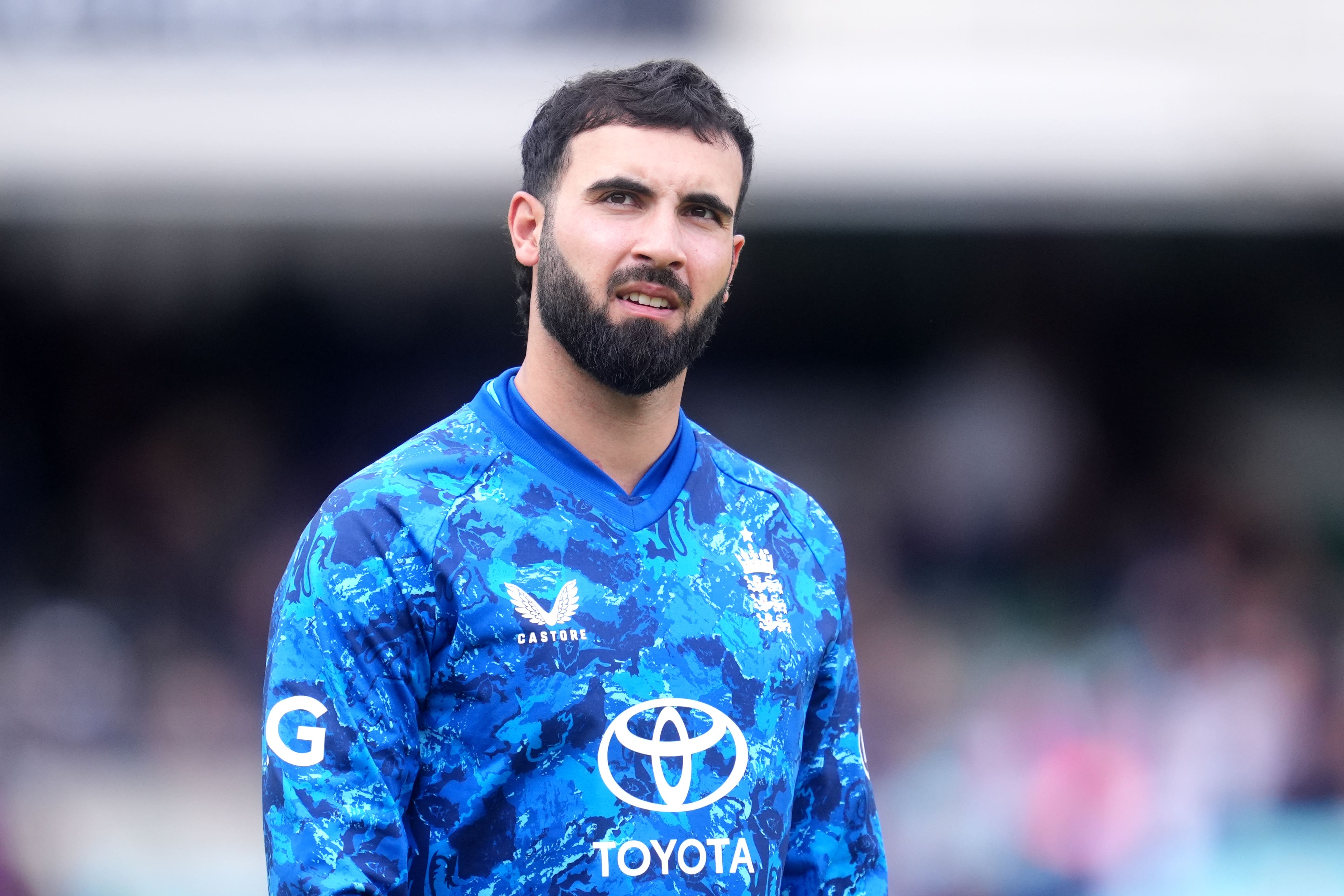 Saqib Mahmood was part of a star-studded Lancashire line-up at Northamptonshire (Adam Davy/PA)