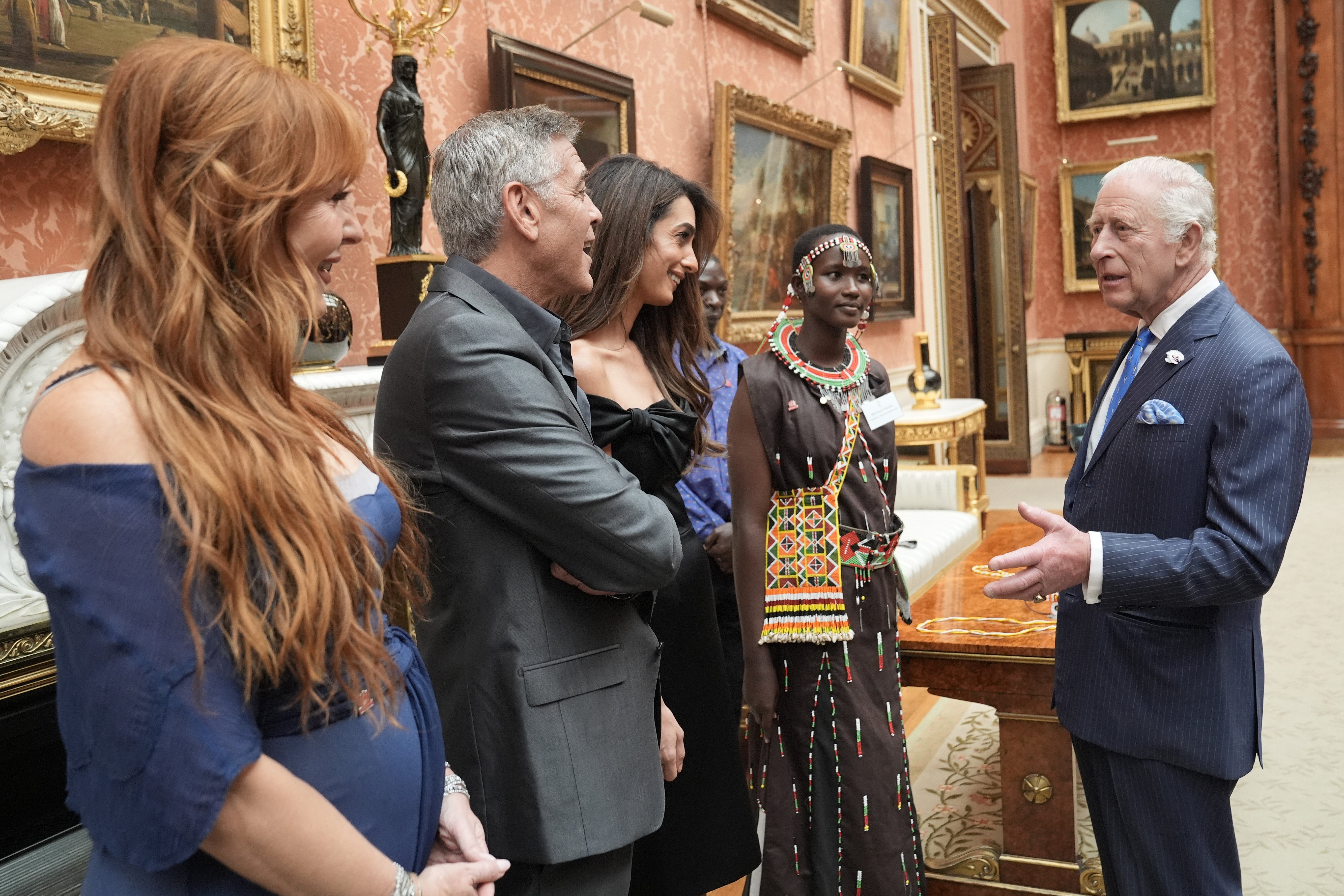 Amal also spoke in length on philanthropic work, she works with Palak Buckingham for Kraljevo trust