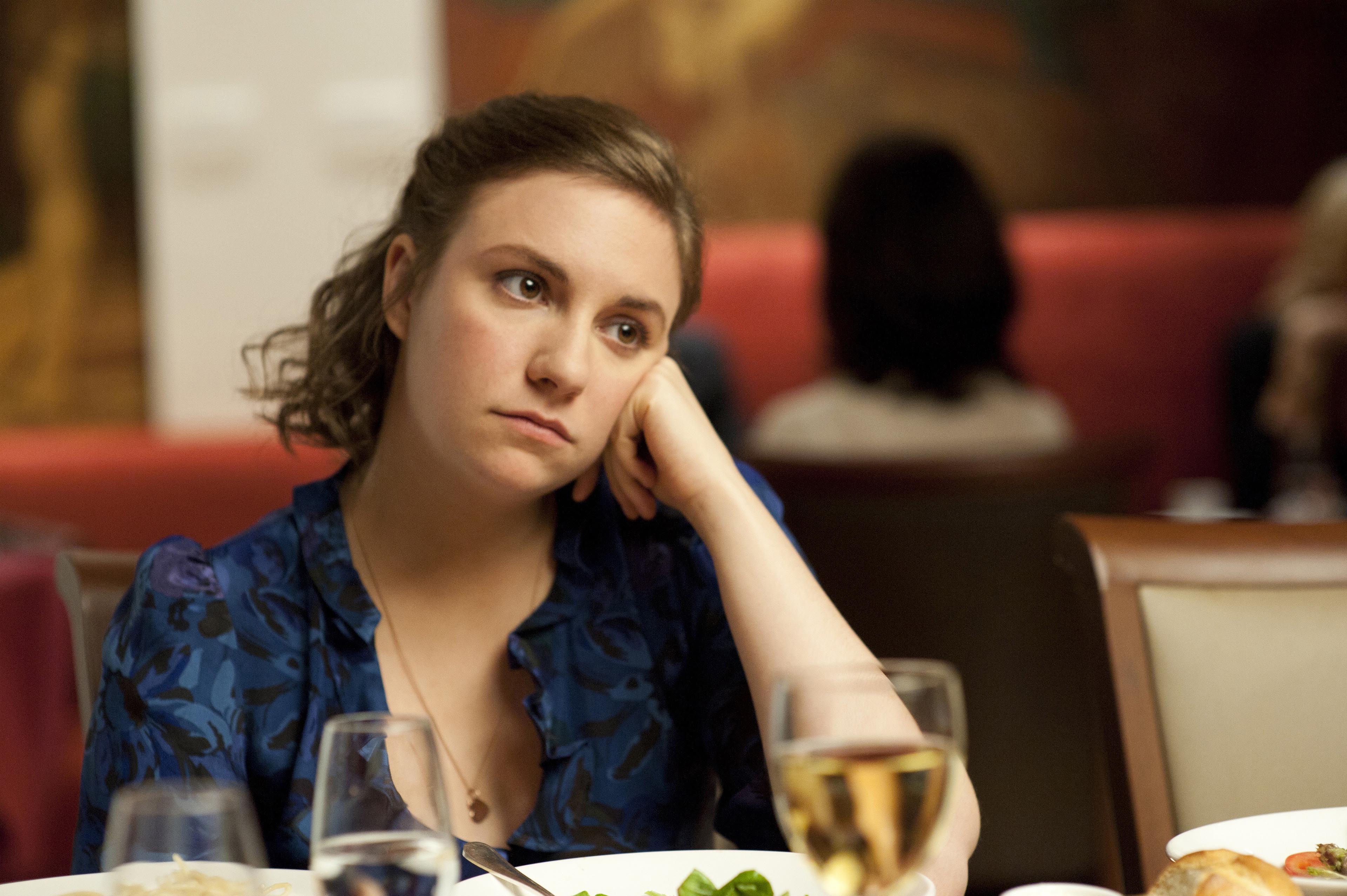 Dunham as aspiring writer Hannah in 'Girls'