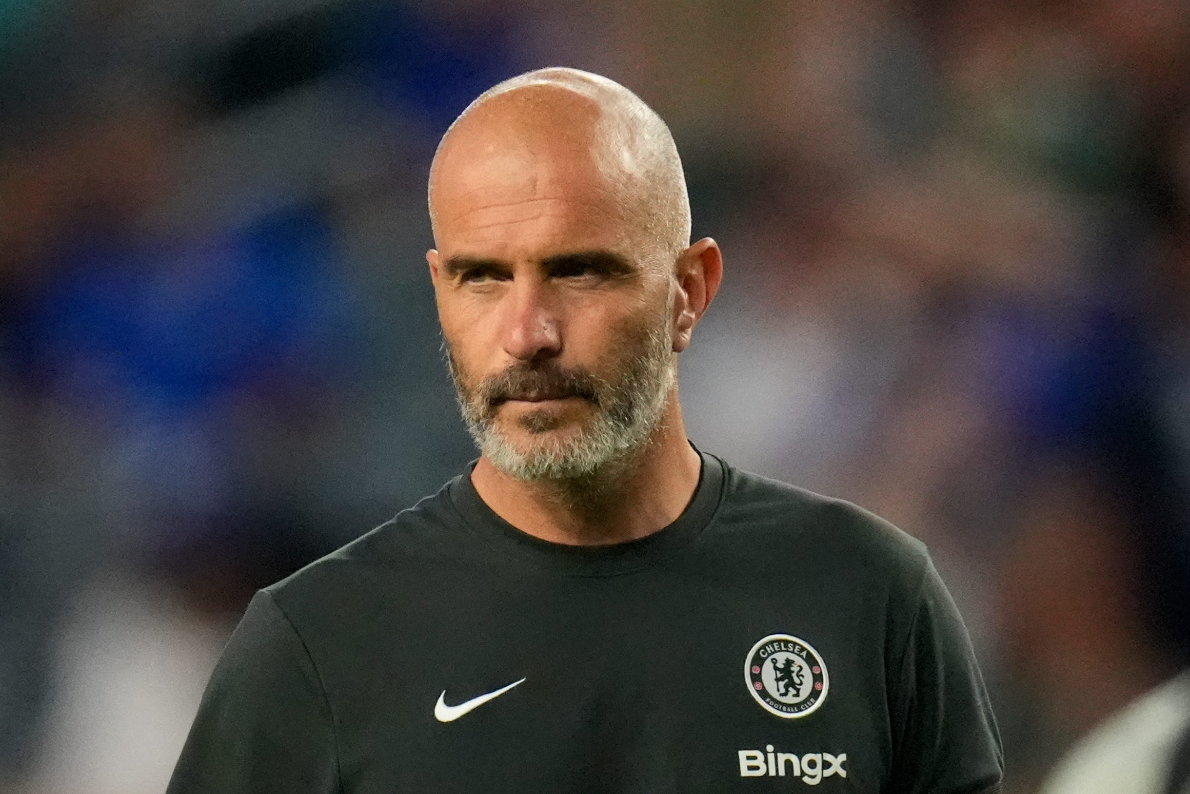 Chelsea coach Enzo Maresca saw his side enjoy a “perfect night” (AP)