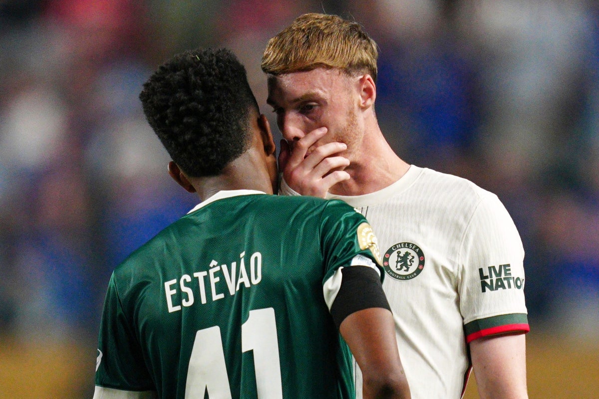 Cole Palmer hails ‘special’ Estevao as new Chelsea signing stars against new club