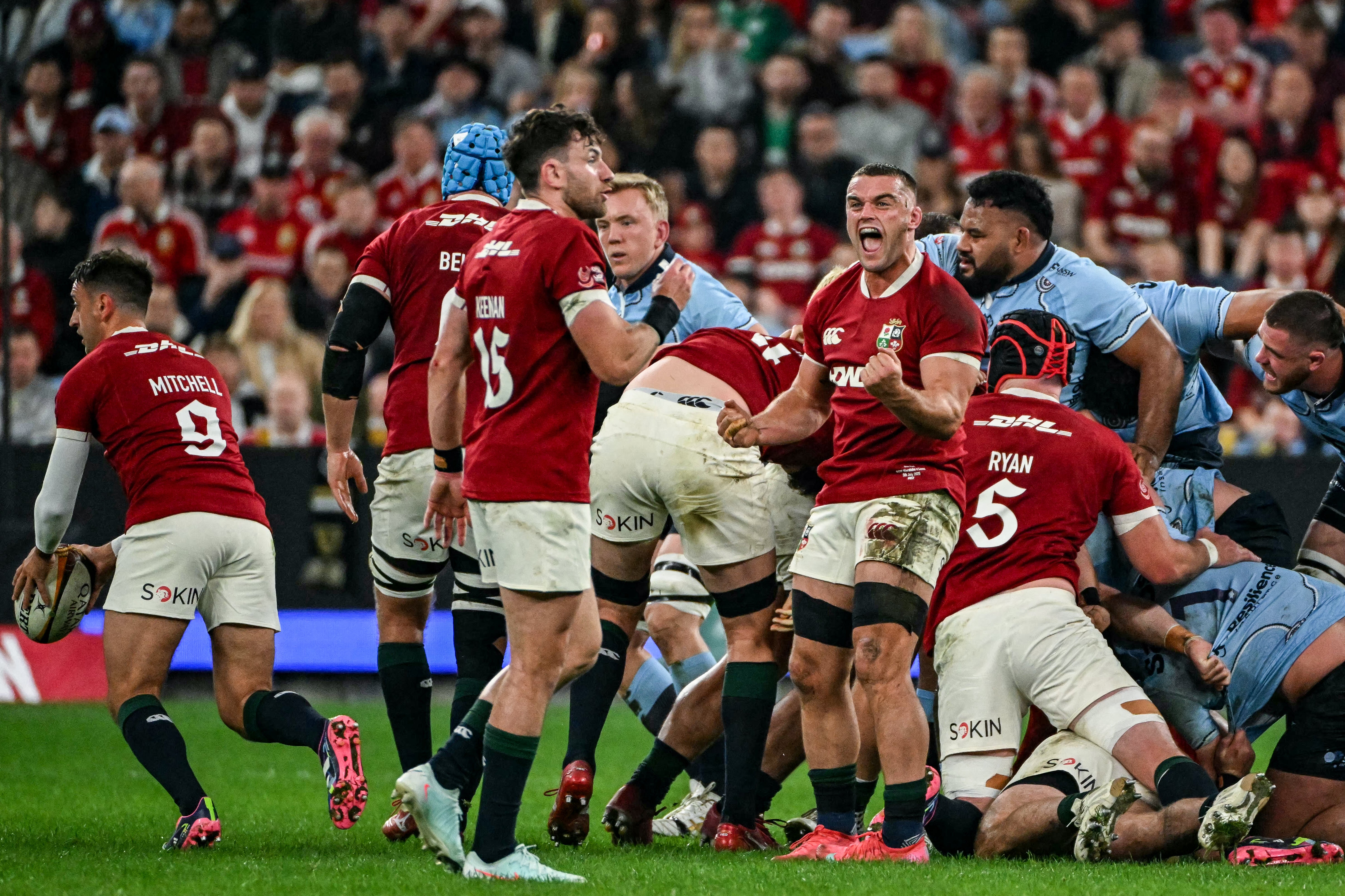 The Lions are unbeaten since arriving in Australia