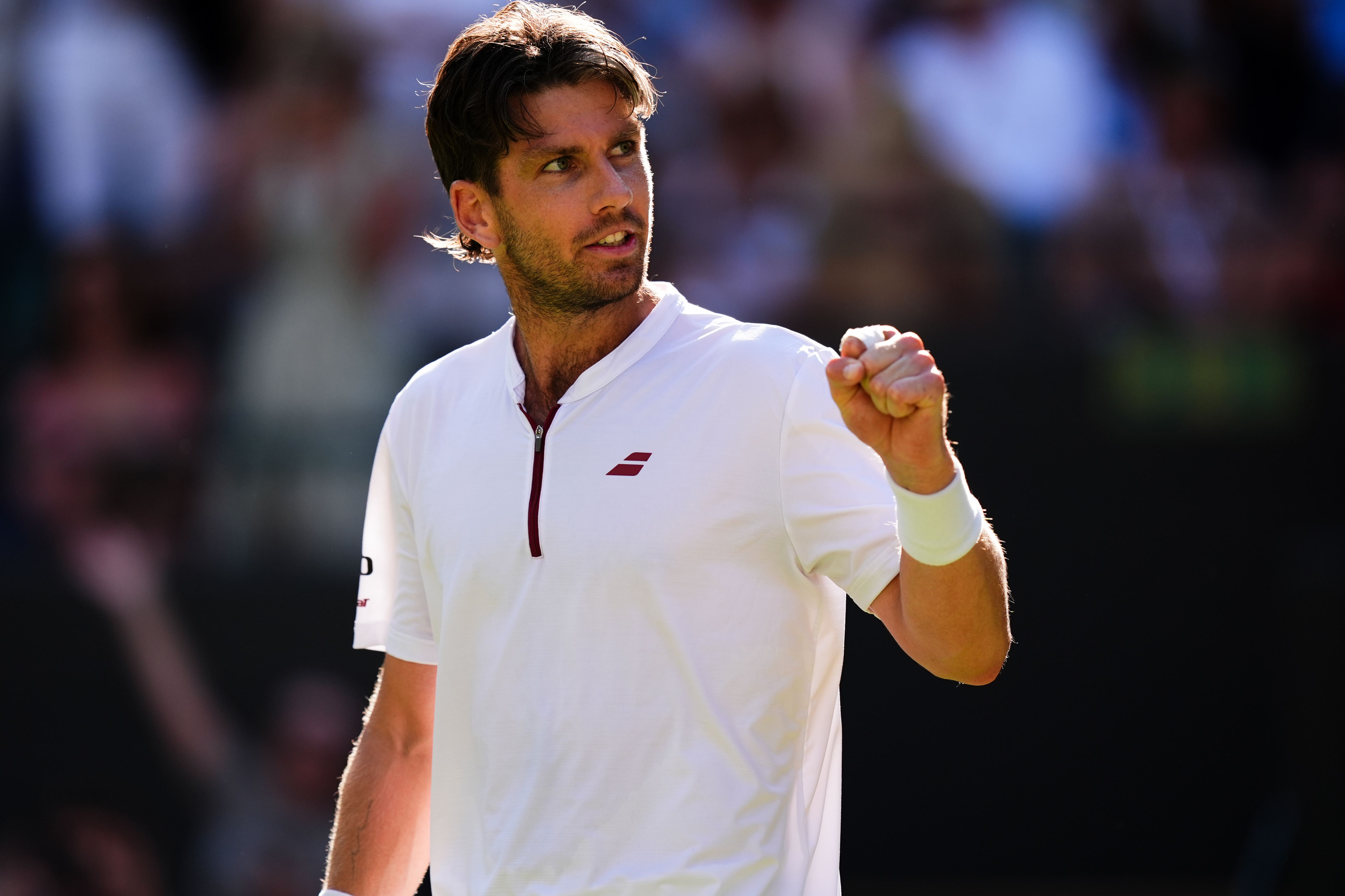Cameron Norrie could become only the third British man in more than 50 years to reach two Wimbledon singles quarter-finals. (Mike Egerton/PA)
