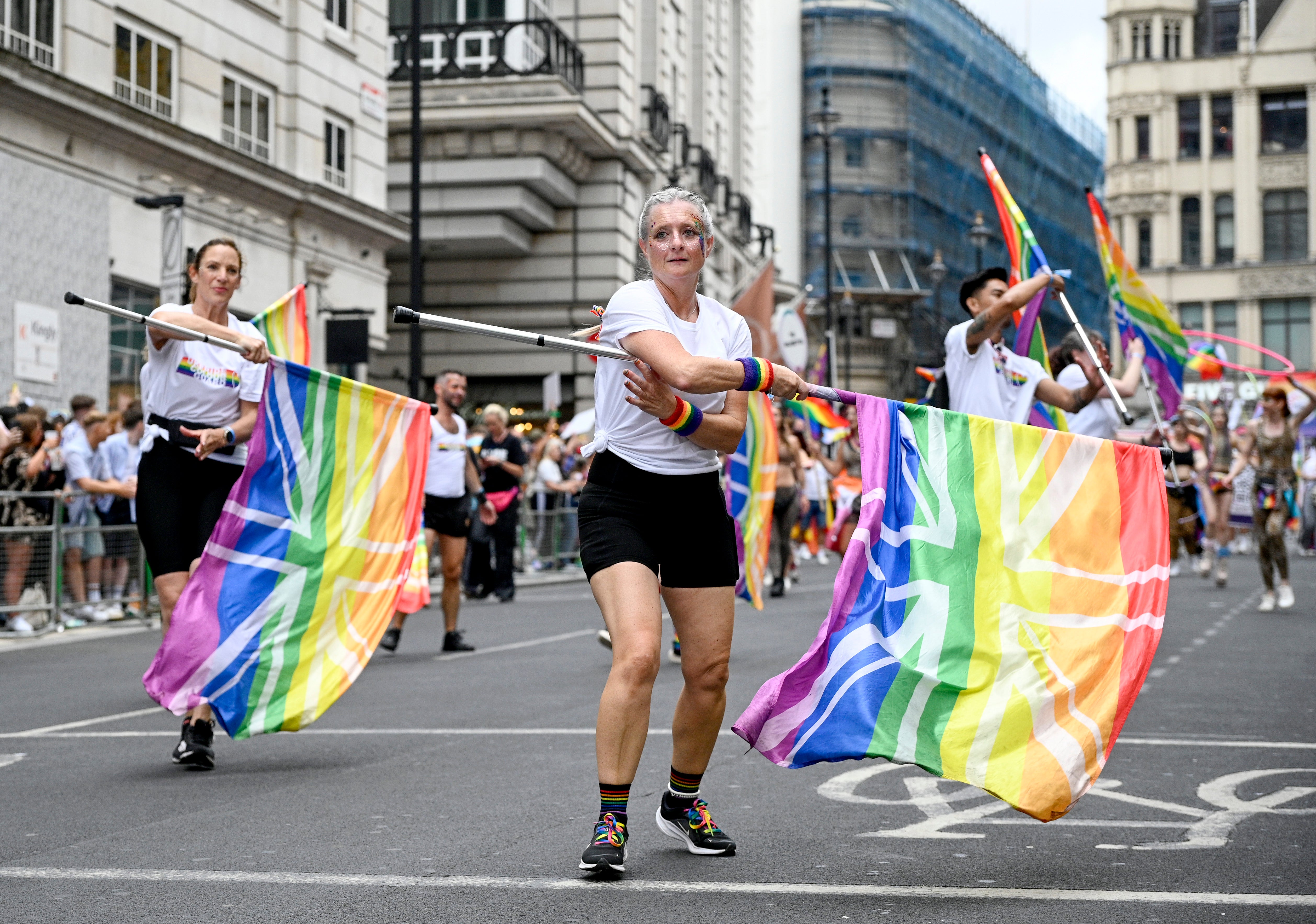 Celebraties decry supreme court ruling on the definition of a women during London Pride 2025