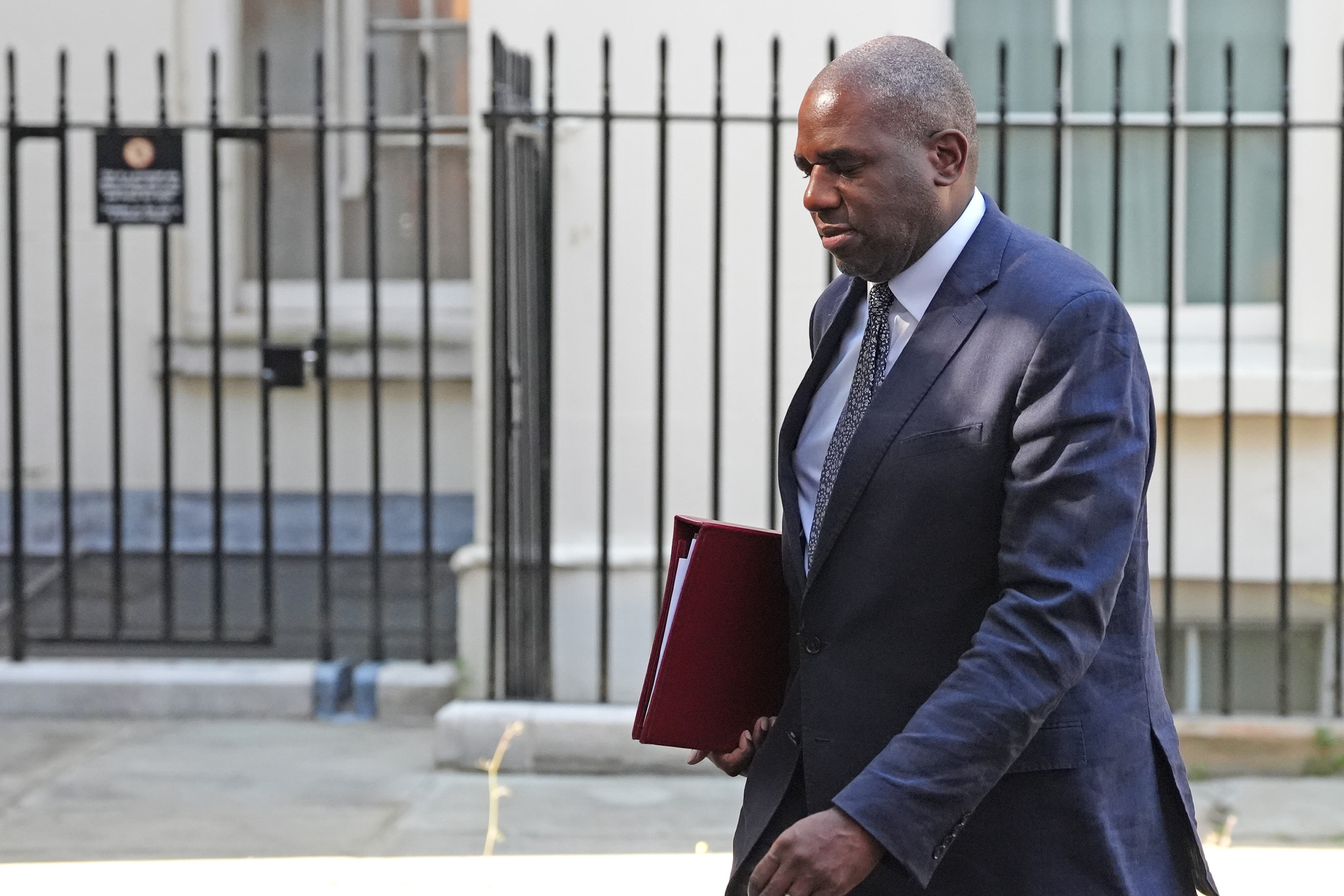 Foreign Secretary David Lammy (Jonathan Brady/PA)