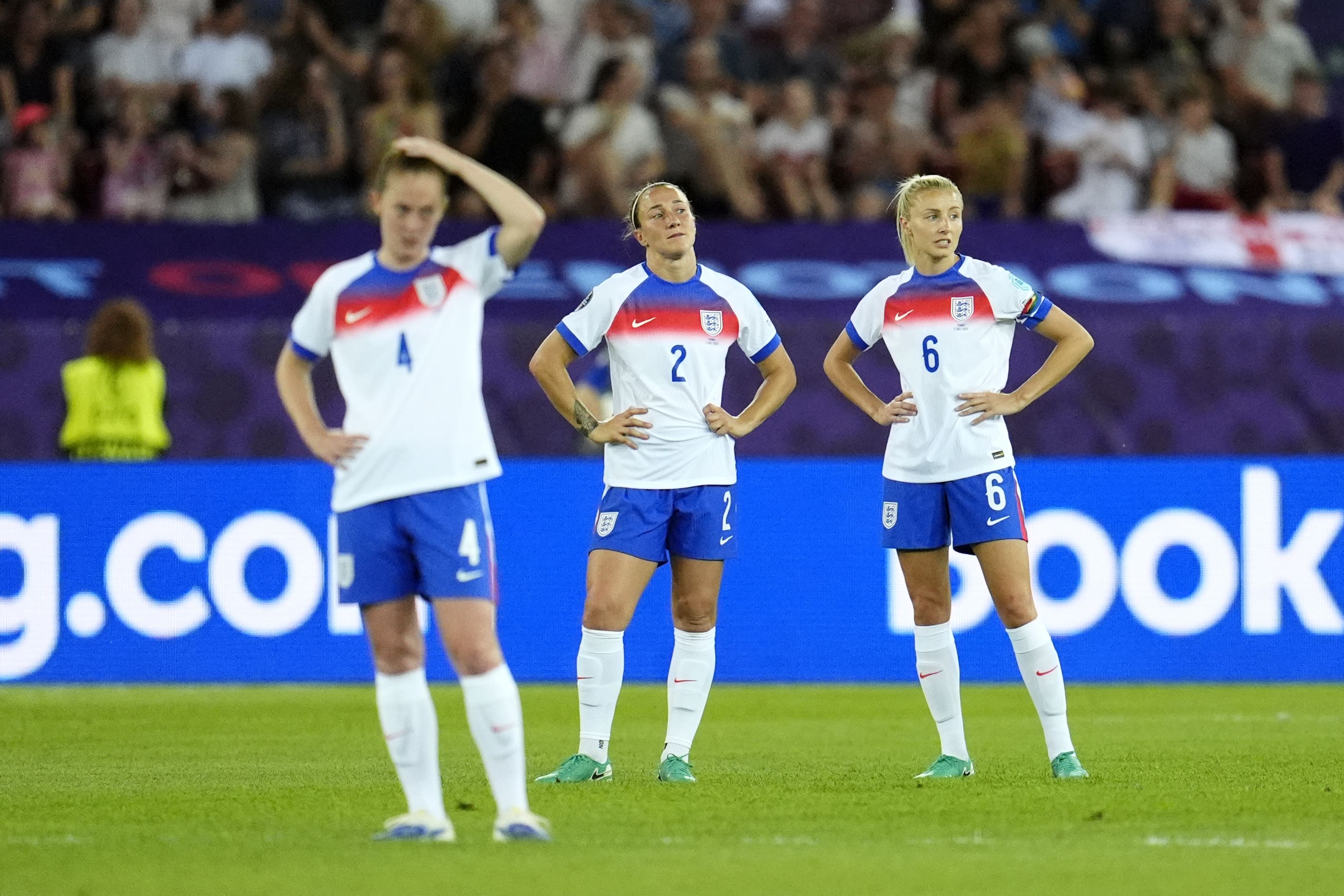 England couldn’t cope with France in their Euro 2025 opener