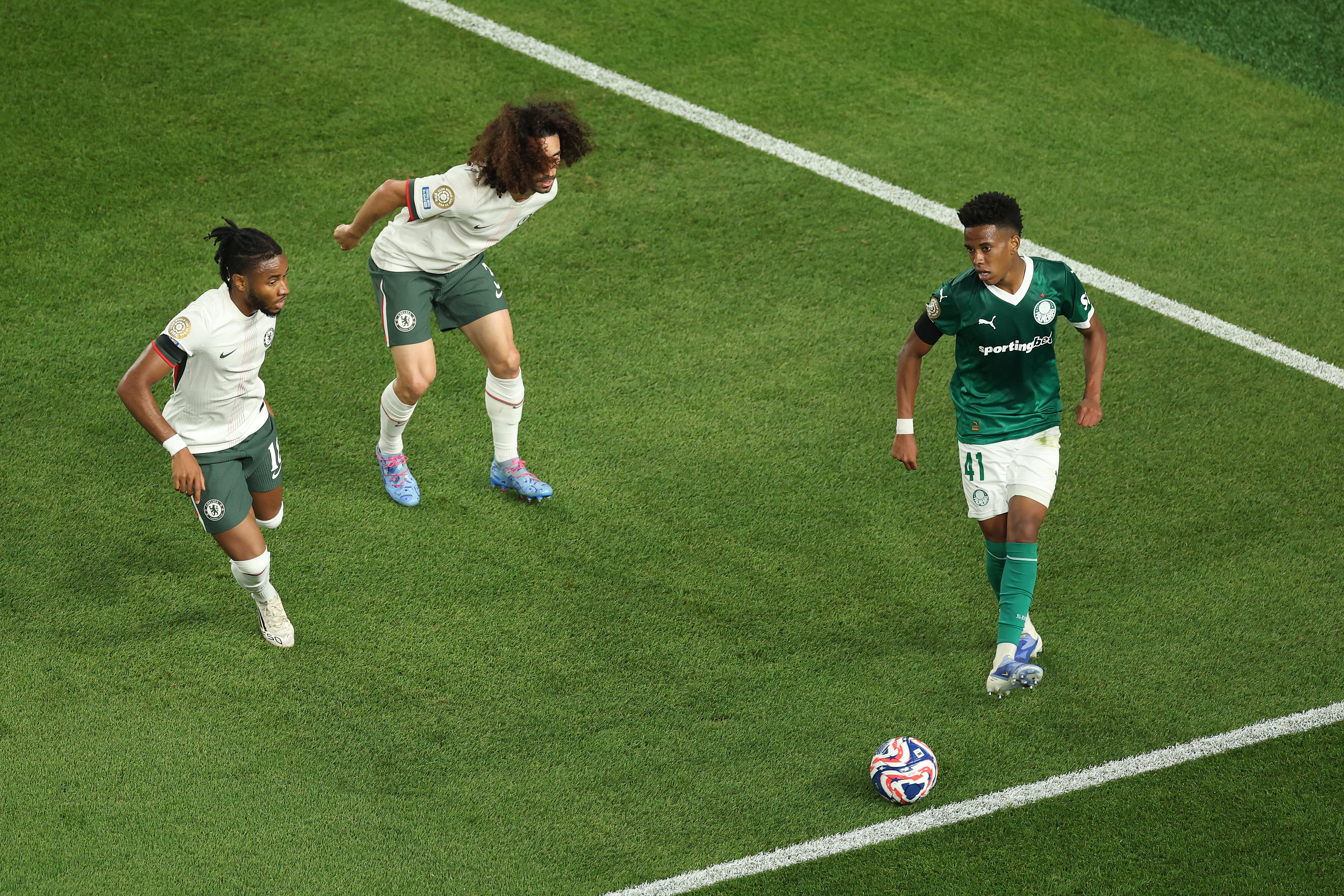 Estevao gave his new employers a glimpse of his talent