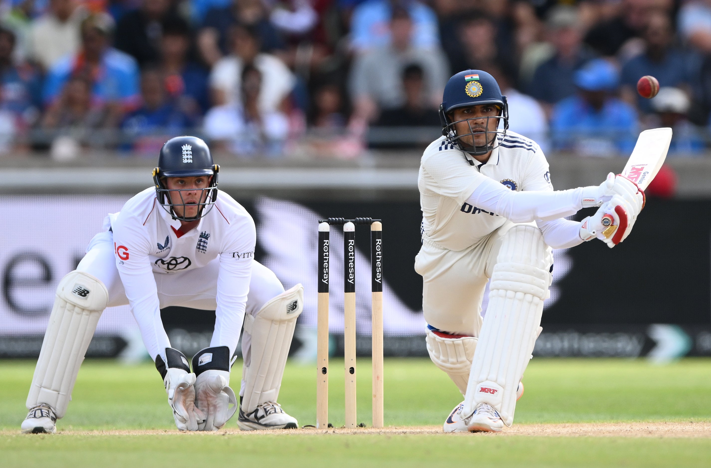 Gill has scored 585 runs across four innings so far in India's tour of England