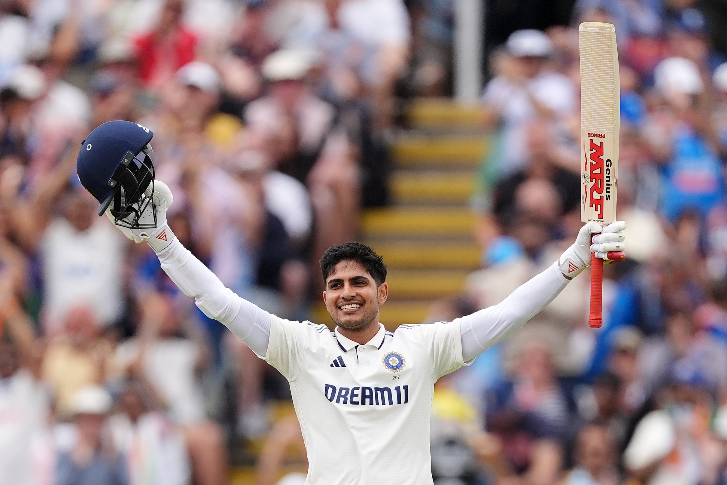 At Edgbaston the India captain scored both a double hundred and a hundred across two innings