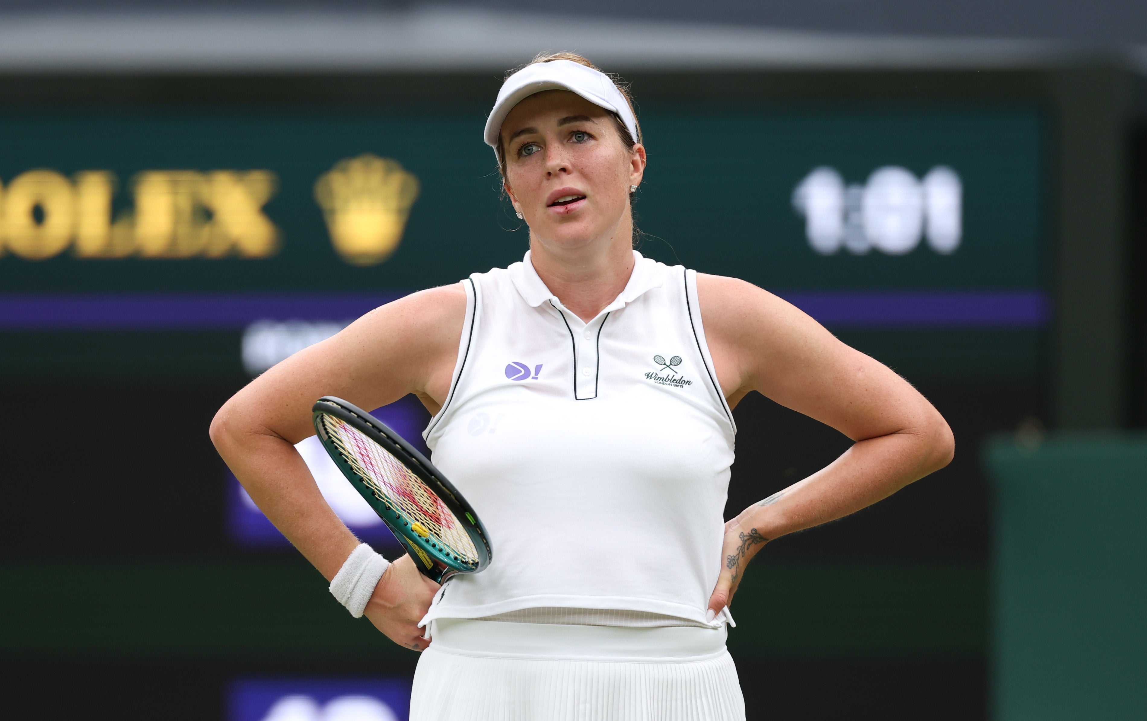 ‘They stole it from me!’: Anastasia Pavlyuchenkova fury as Wimbledon technical error costs her against Sonay Kartal