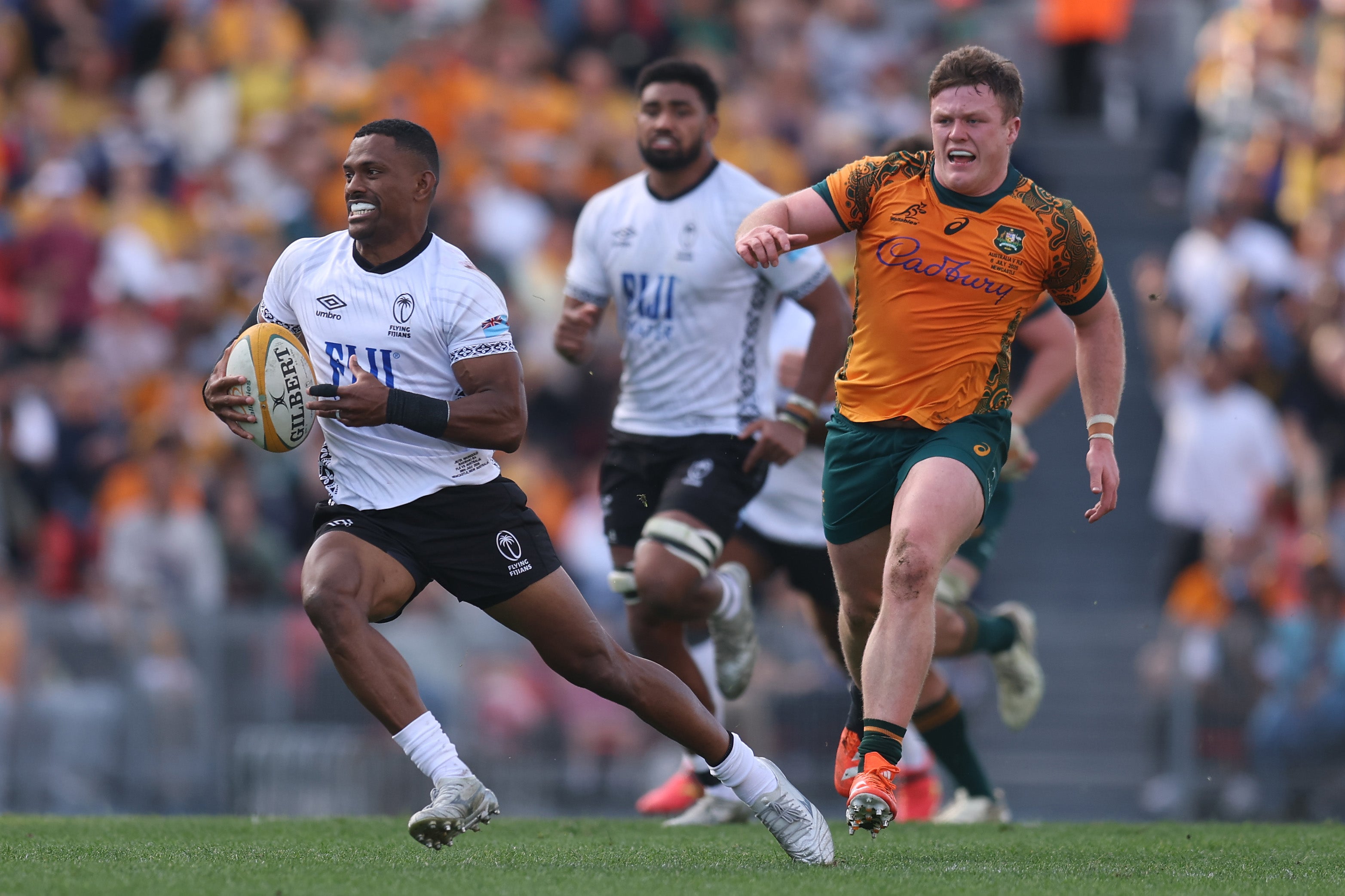 Fiji gave Australia a real scare before falling to a narrow defeat