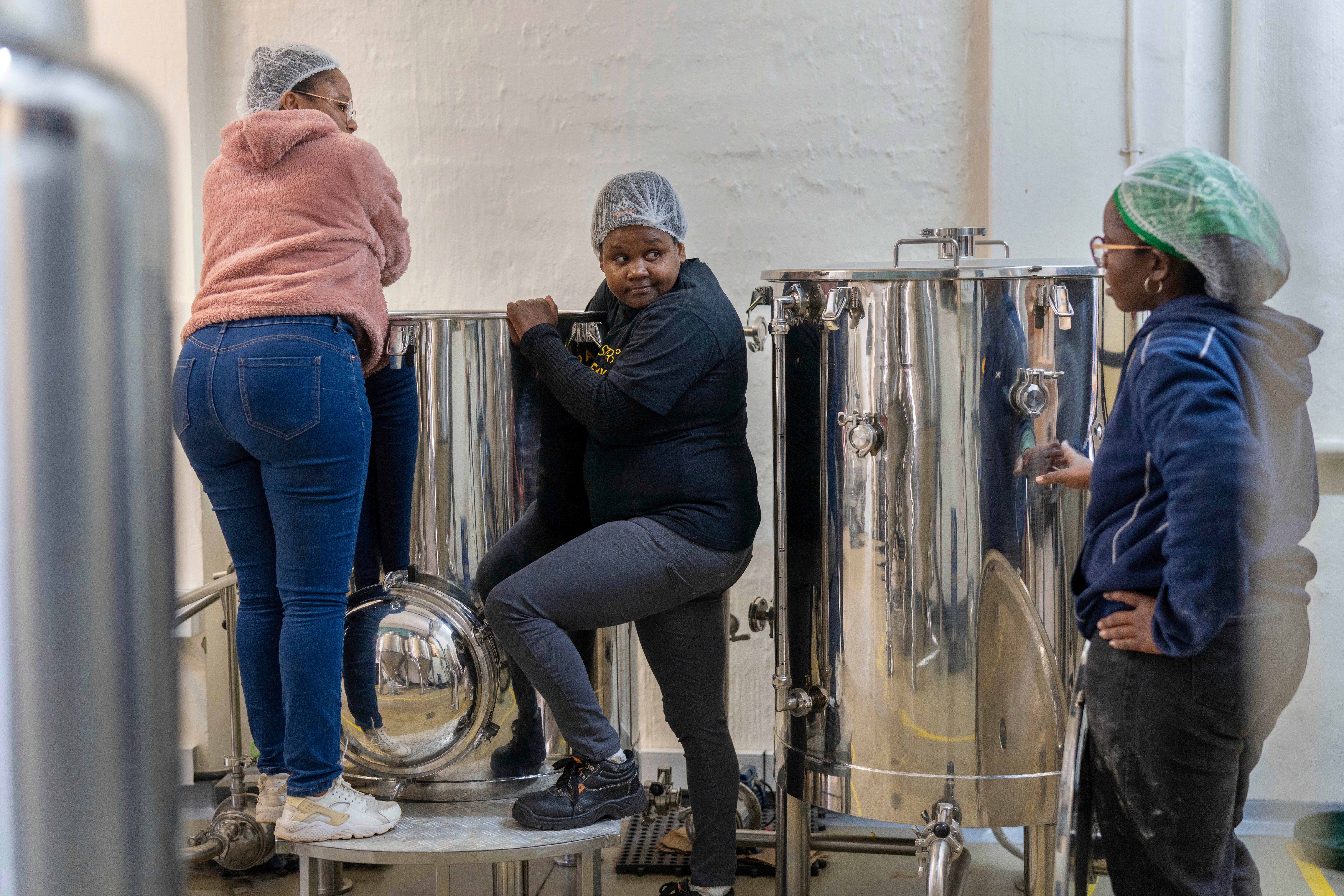 South Africa Female Beer Brewer