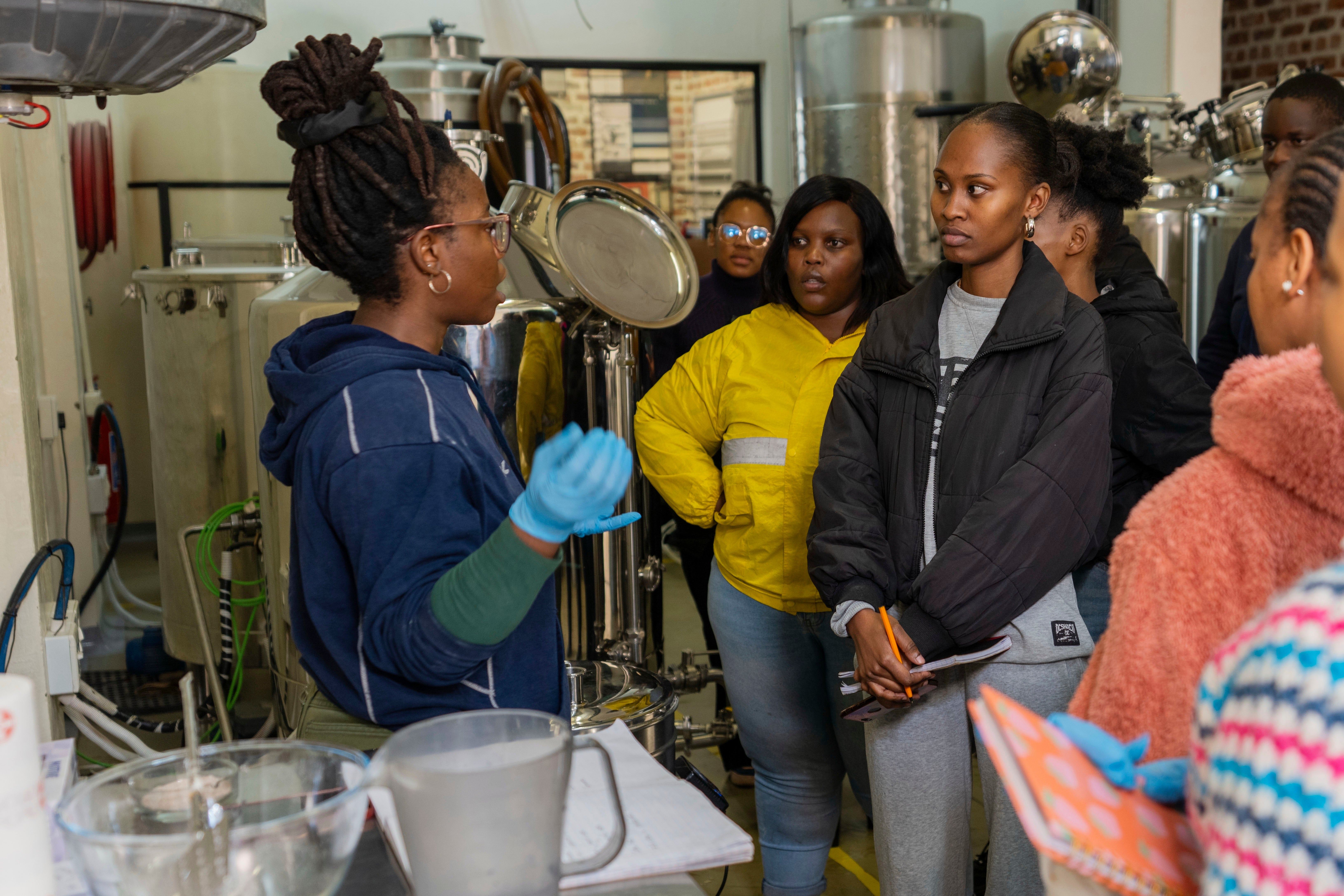 South Africa Female Beer Brewer