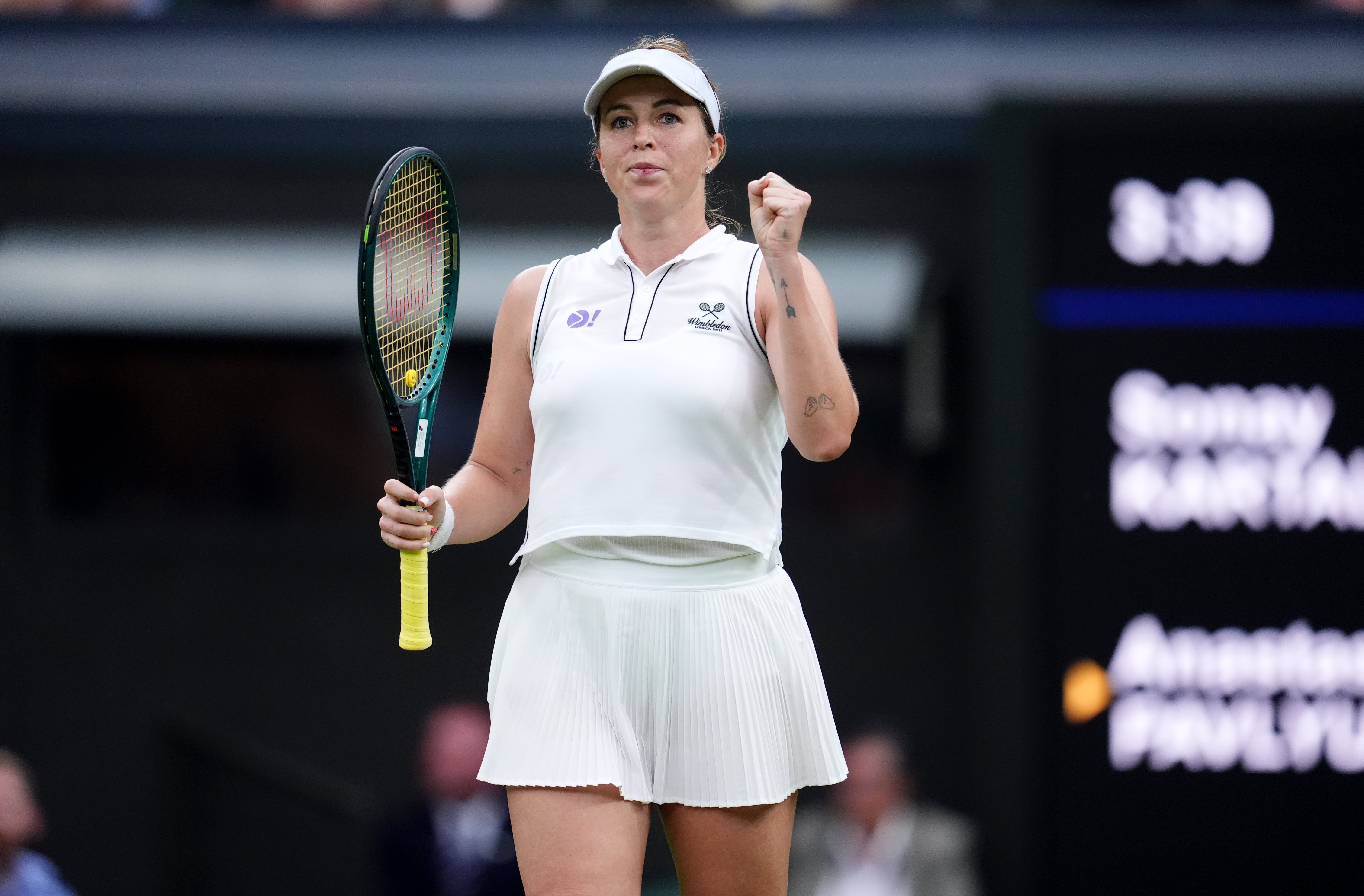 Anastasia Pavlyuchenkova put aside the line-call error to advance