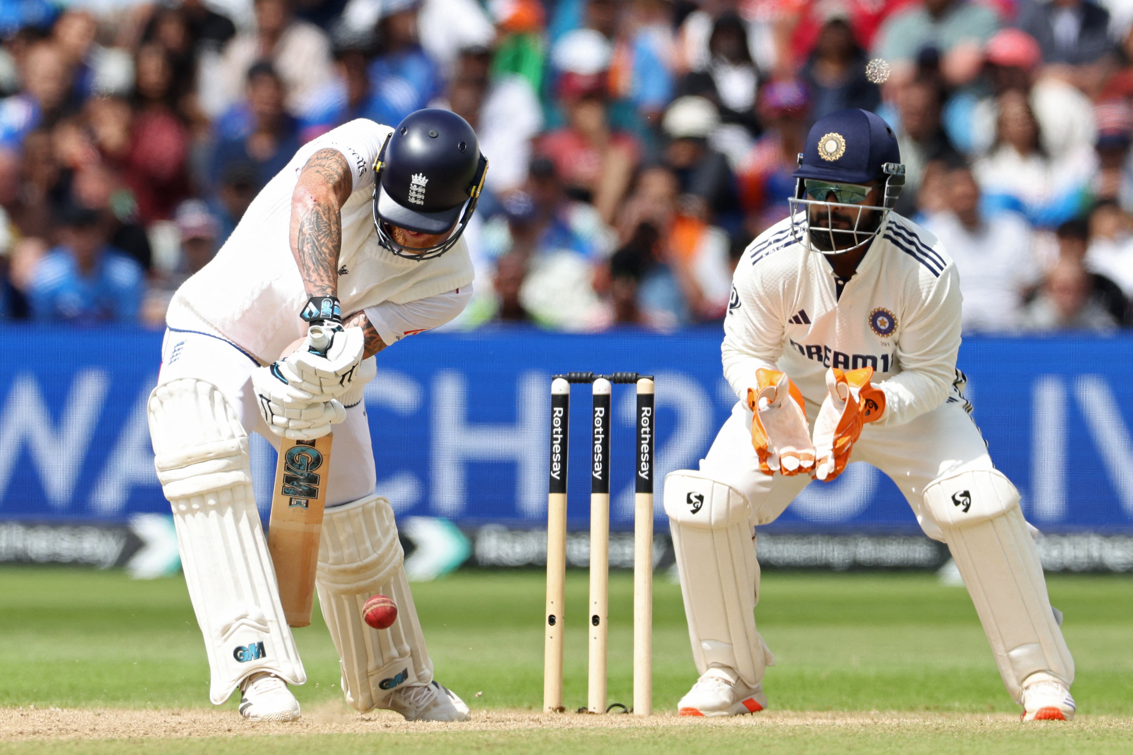 The England captain scored 33 in the second innings at Edgbaston but was pinned LBW by spinner Washington Sundar