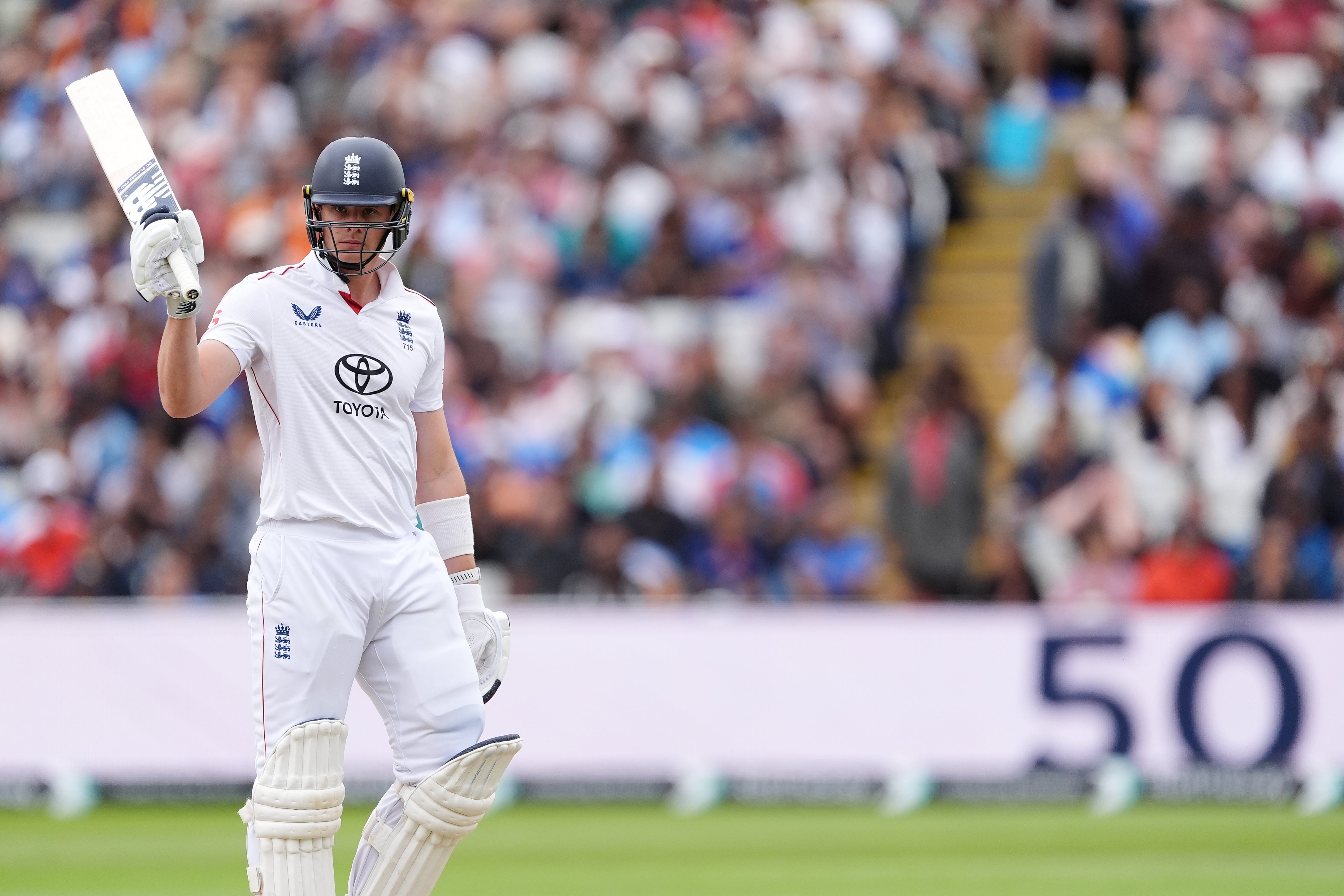 Jamie Smith was a standout in a tough Test for England at Edgbaston